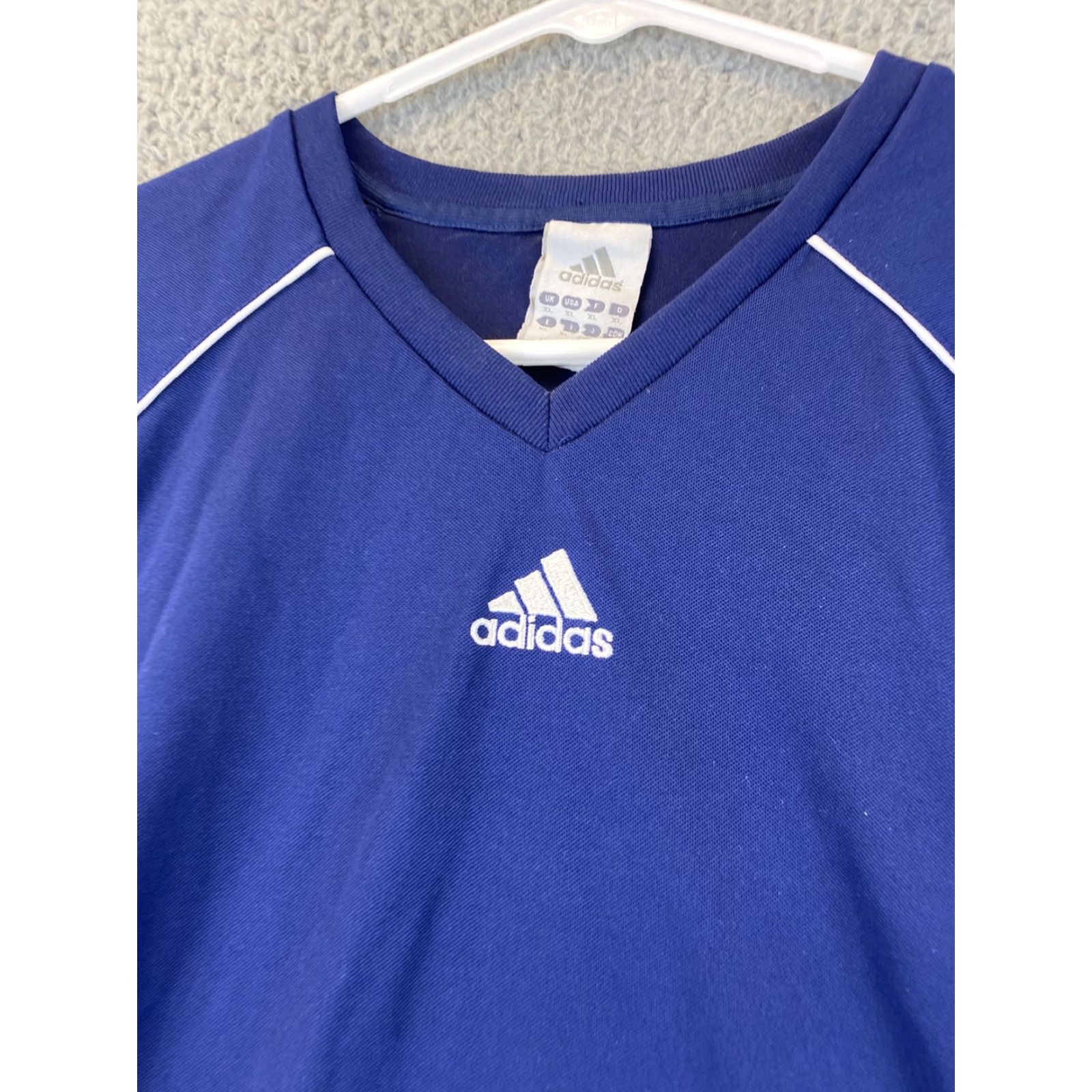 Adidas adidas adidas Golf Climalite Shirt Men’s XL Blue Short Sleeve Size XL 61-9 Size US XL / EU 56 / 4 - 2 Thumbnail