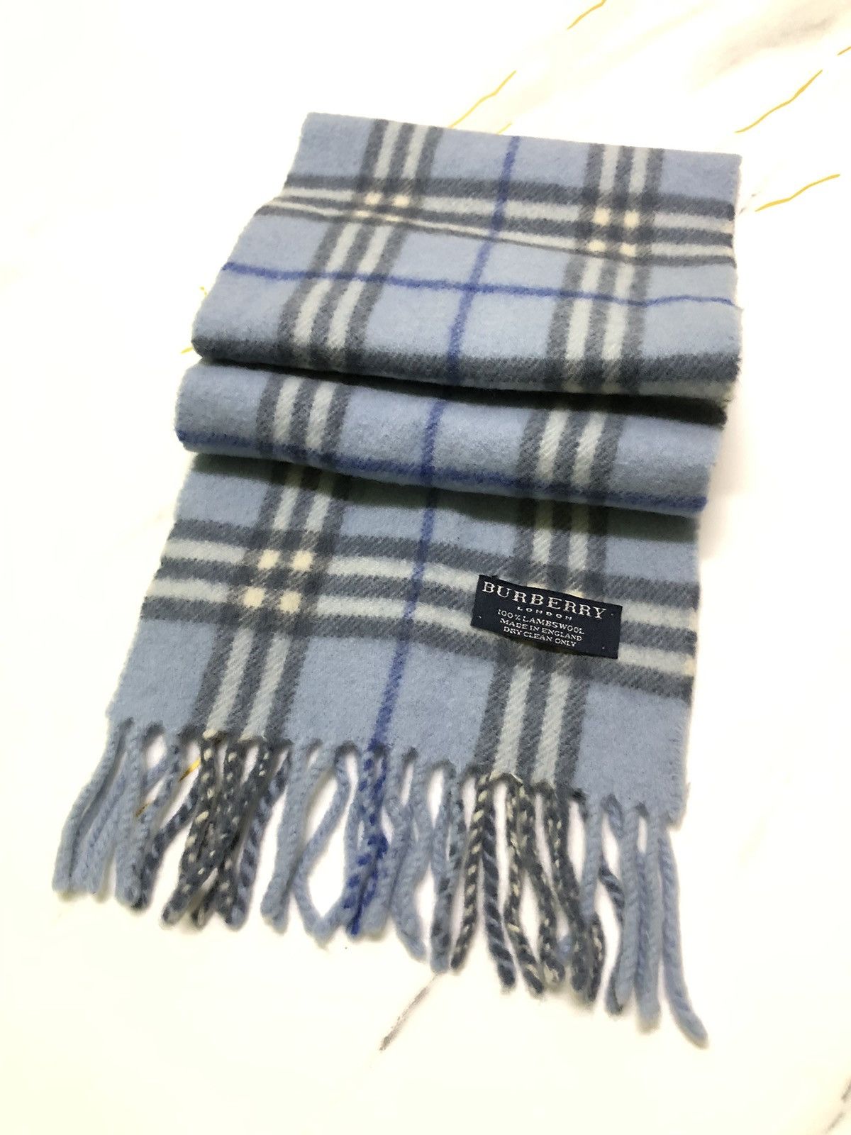 Burberry Vintage Burberry Muffler Scarf Size ONE SIZE - 2 Thumbnail