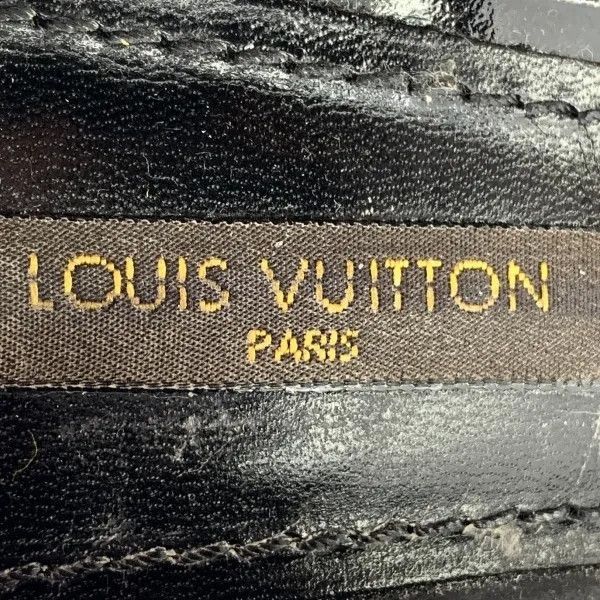 Louis Vuitton Louis Vuitton Black Crystal Platform Heels -2508 Size US 6 / IT 36 - 8 Thumbnail