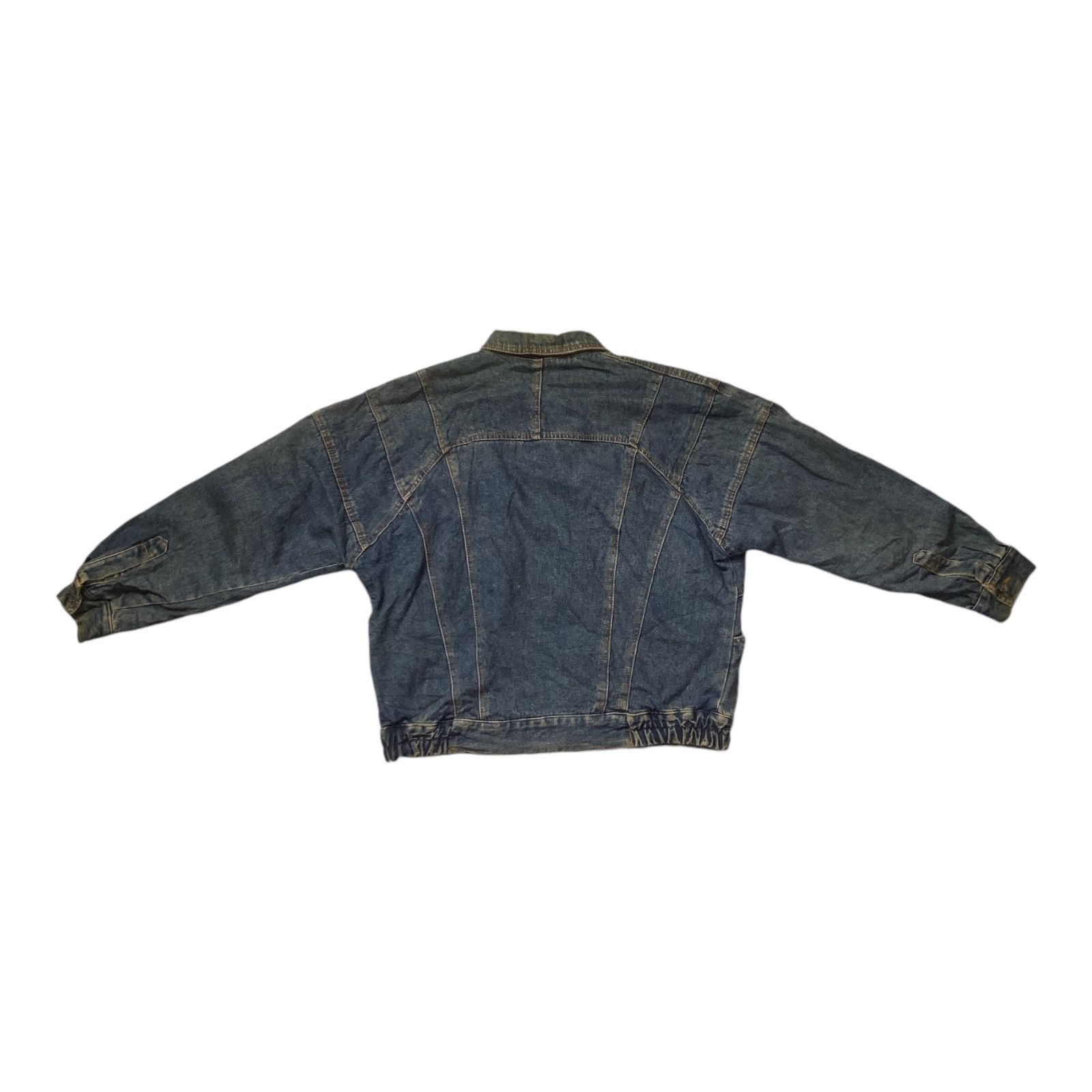 Japanese Brand × Vintage Rare Design Vintage Trenblmay Denim Jackets Size L / US 10 / IT 46 - 2 Thumbnail