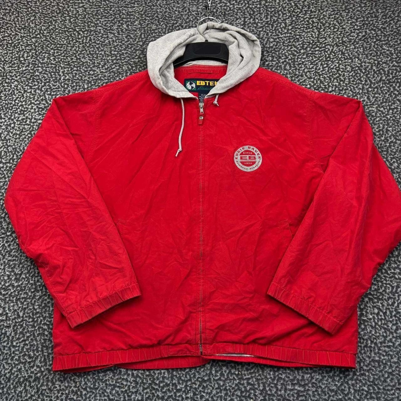 Eddie Bauer Vintage Eddie Bauer Ebtek Jacket Men M Cotton Lined Hooded Size US M / EU 48-50 / 2 - 1 Thumbnail