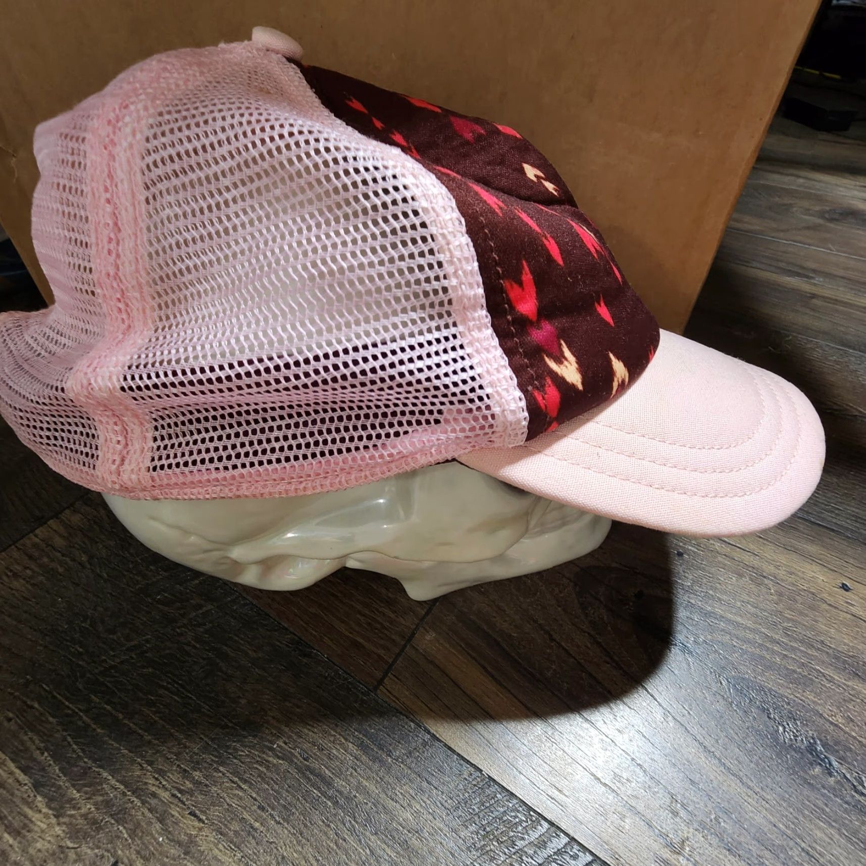 Patagonia Patagonia Hat Unisex Adults Adjustable Duckbill Trucker Running Cycling Wish Tails Dark Ruby Red Pink Logo Vintage: No Size ONE SIZE - 5 Thumbnail