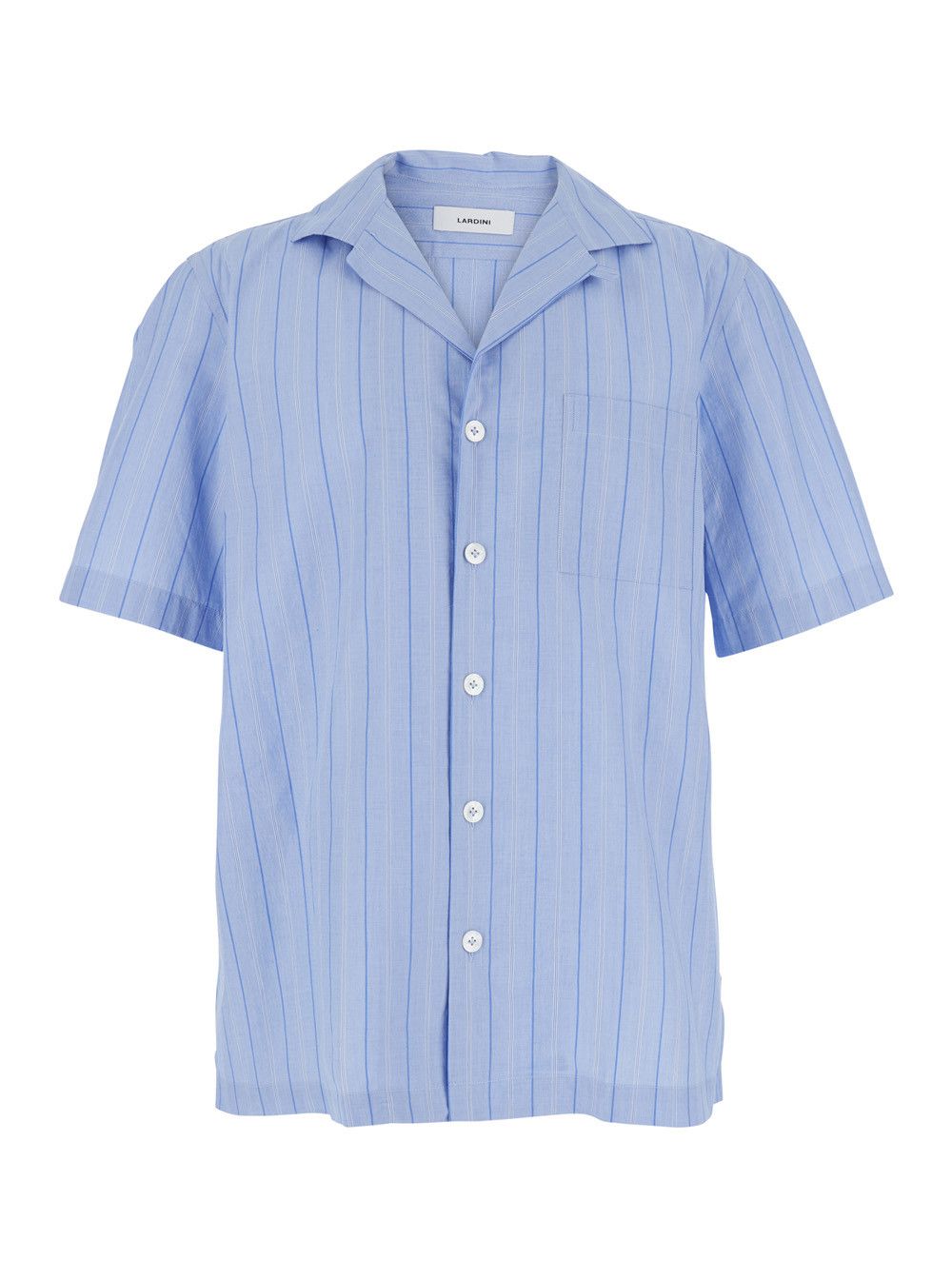 Lardini Men's Regular Fit Shirt Blue