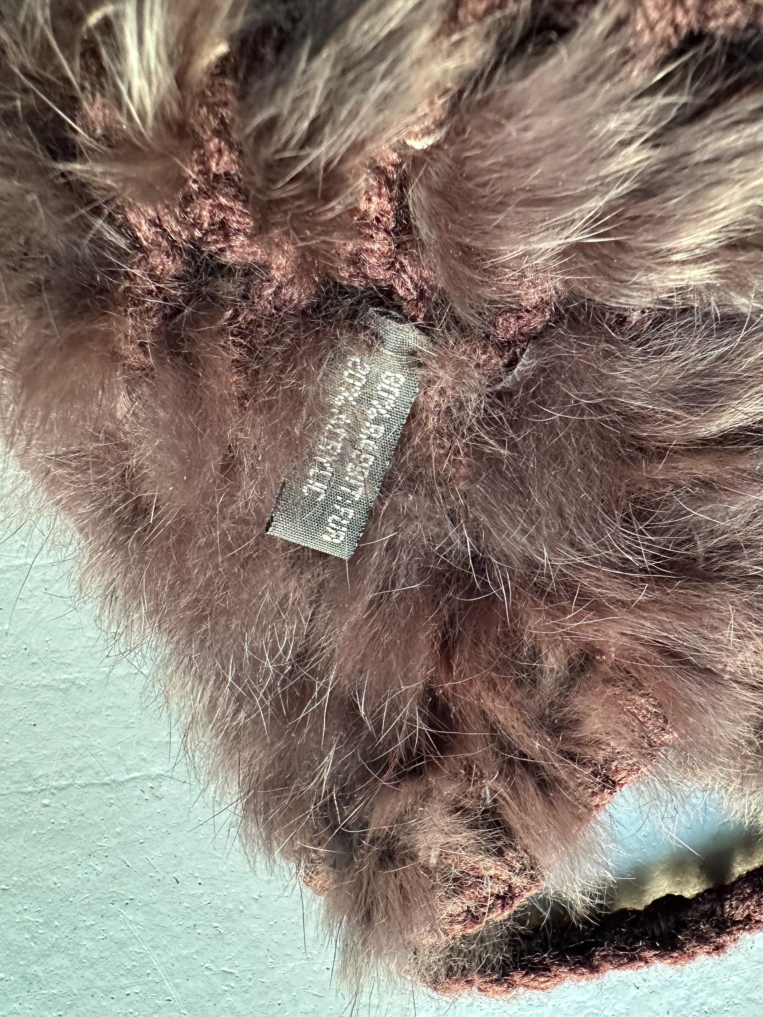 Other 1970s RABBIT FUR HAT Size ONE SIZE - 10 Thumbnail