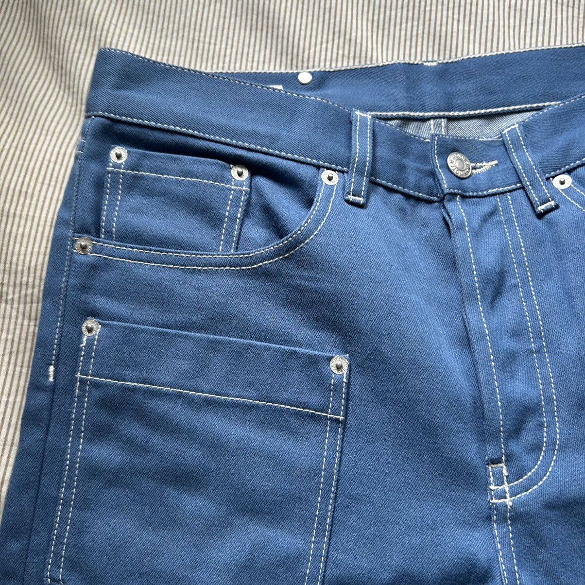 Dries Van Noten Dries Van Noten PANTHERO Blue Denim Pants Size US 32 / EU 48 - 3 Thumbnail