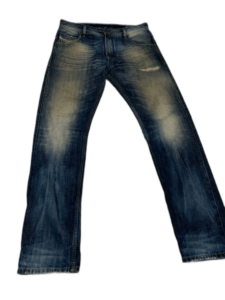 Diesel Diesel Kravver Men's Blue Denim Jeans Size US 32 / EU 48 - 1 Thumbnail