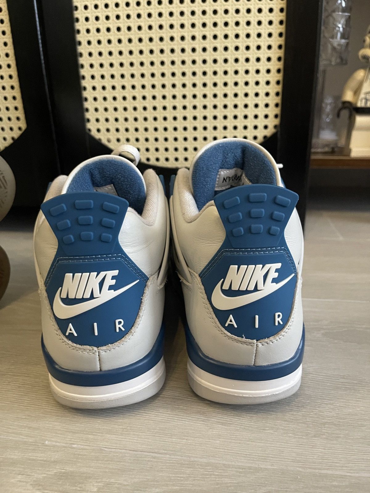 Jordan Brand Jordan 4 Military Blue 2024 Size US 8.5 / EU 41-42 - 2 Thumbnail