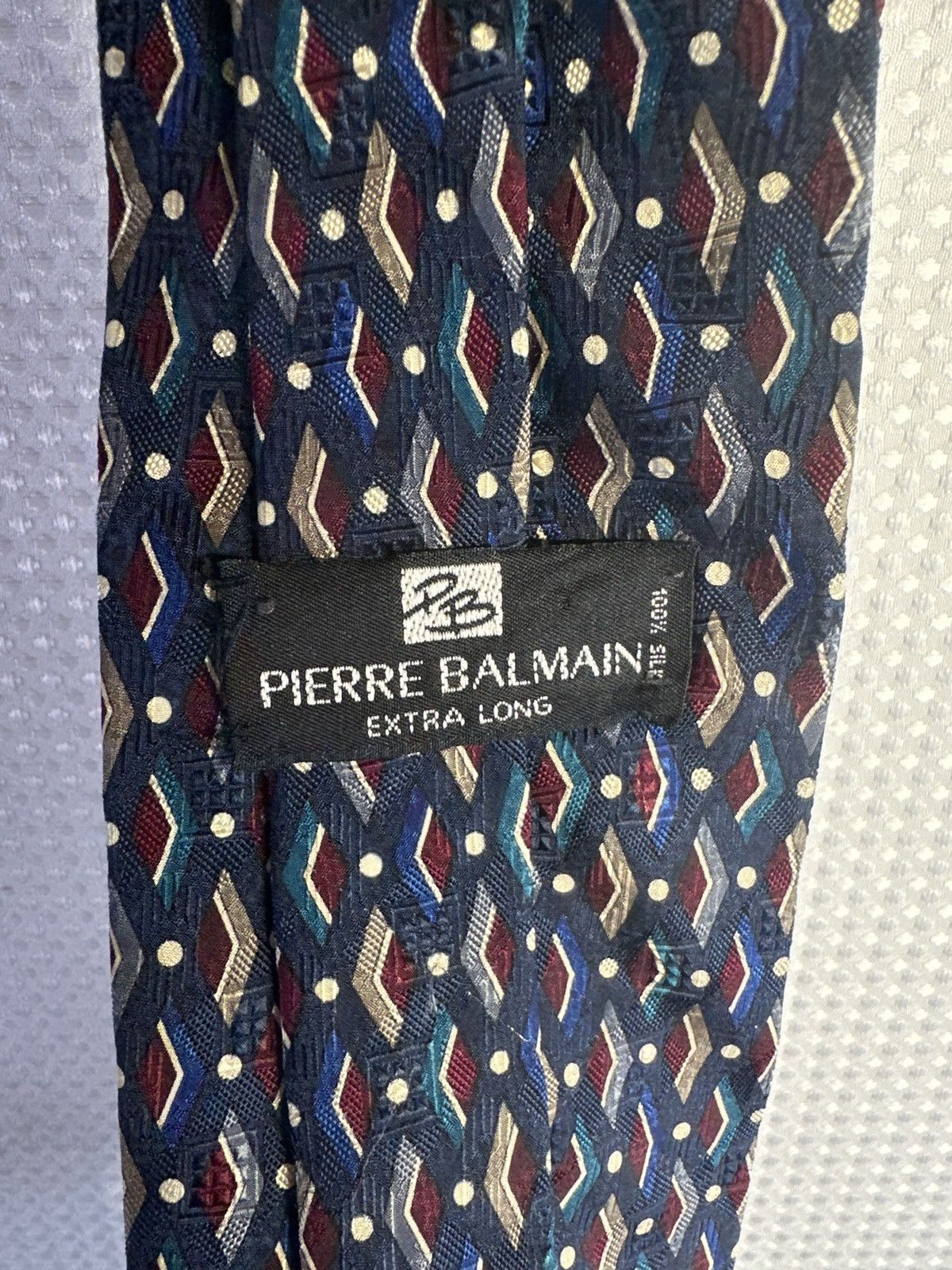 Pierre Balmain Pierre Balmain Silk Tie Size ONE SIZE - 4 Thumbnail