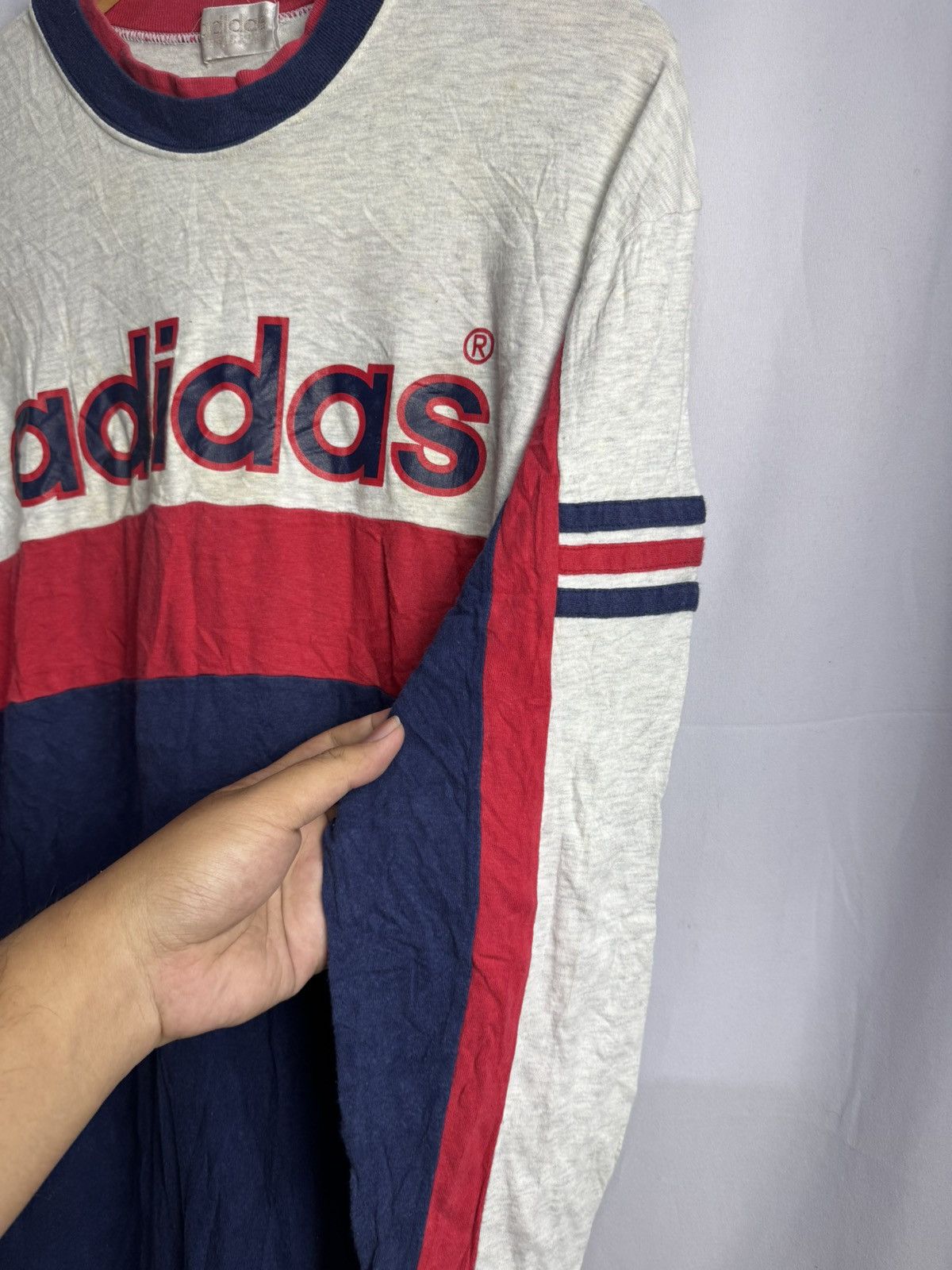 Adidas 90s Adidas Vintage Long Sleeve Descente Size US M / EU 48-50 / 2 - 5 Thumbnail