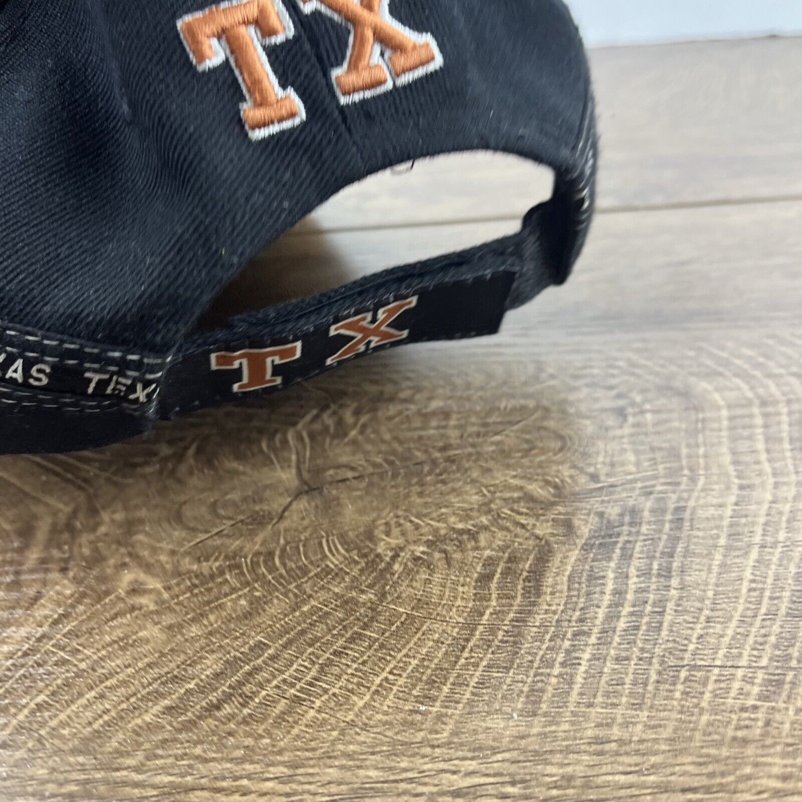 Other Texas Hat Black Orange Texas Hat Black Adjustable Hat Black Size ONE SIZE - 12 Thumbnail