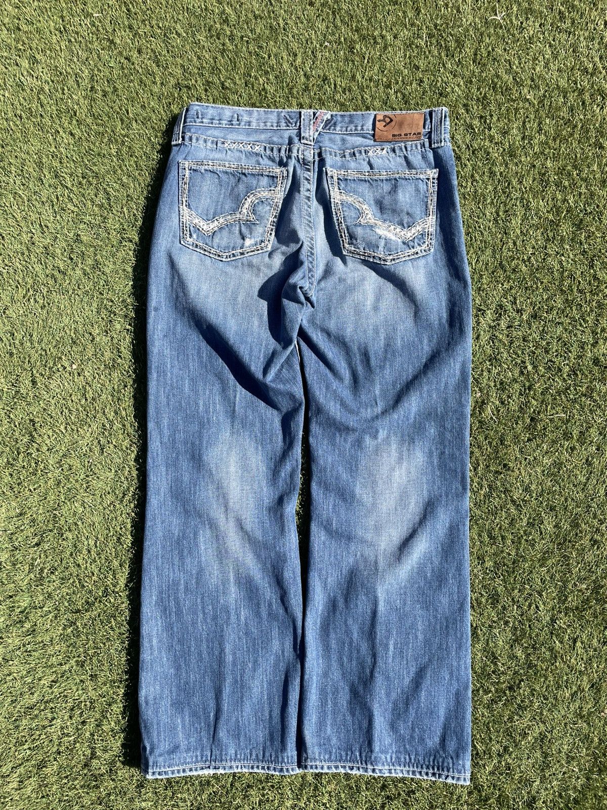 Other Big Star Voyager Straight Leg jeans light wash size 34 x 39 Size US 34 / EU 50 - 7 Thumbnail