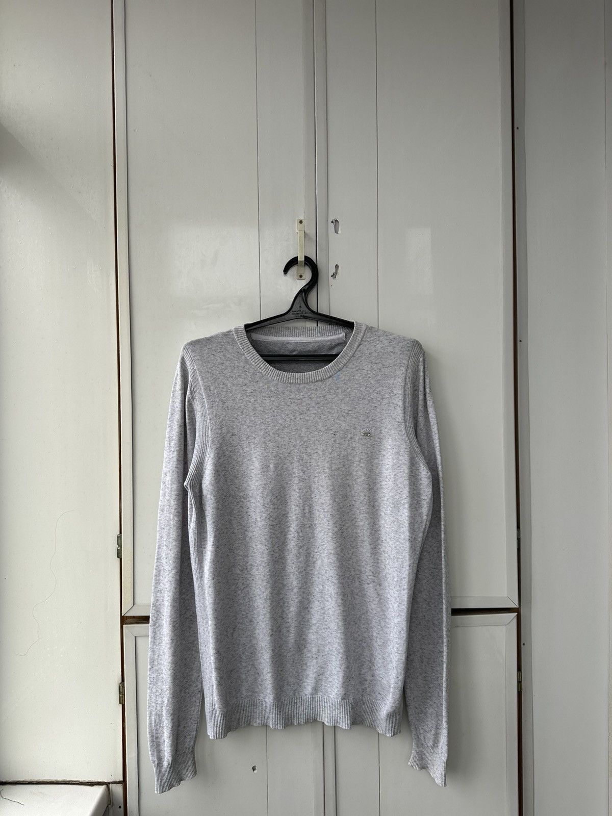 Diesel Vintage LongSleeve Diesel Metal Logo Luxury Fit Size US L / EU 52-54 / 3 - 1 Thumbnail