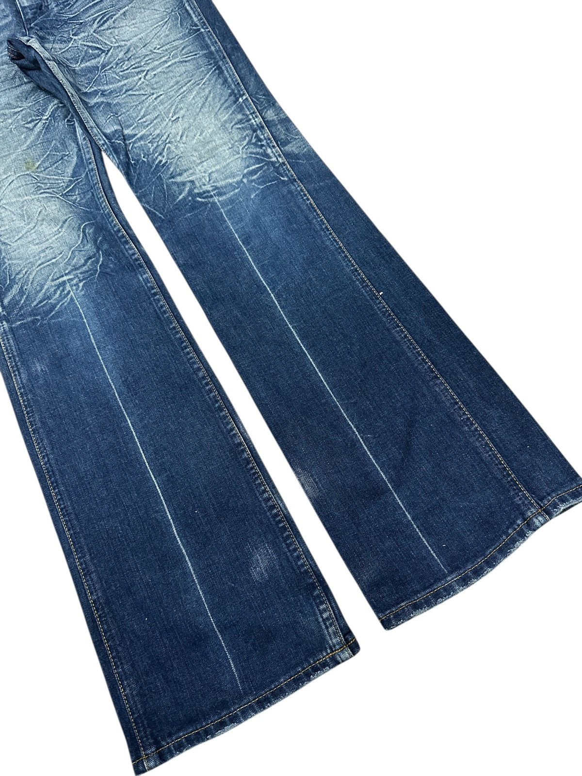 Vintage Vintage Wrangler Blue Bell Flare . Size US 30 / EU 46 - 5 Thumbnail