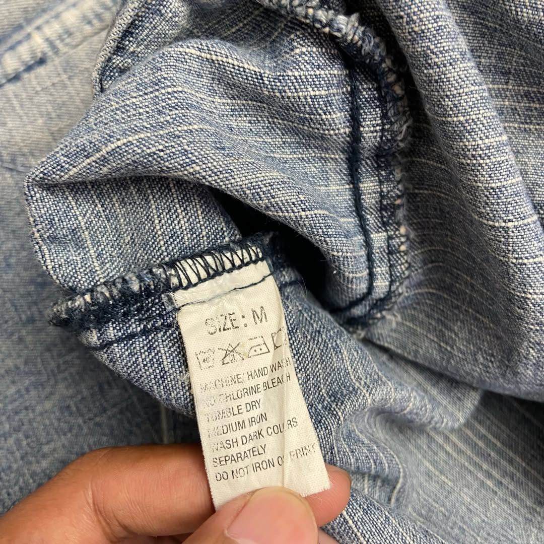 Diesel Diesel Washed Denim Bikers Jacket Size US M / EU 48-50 / 2 - 9 Thumbnail