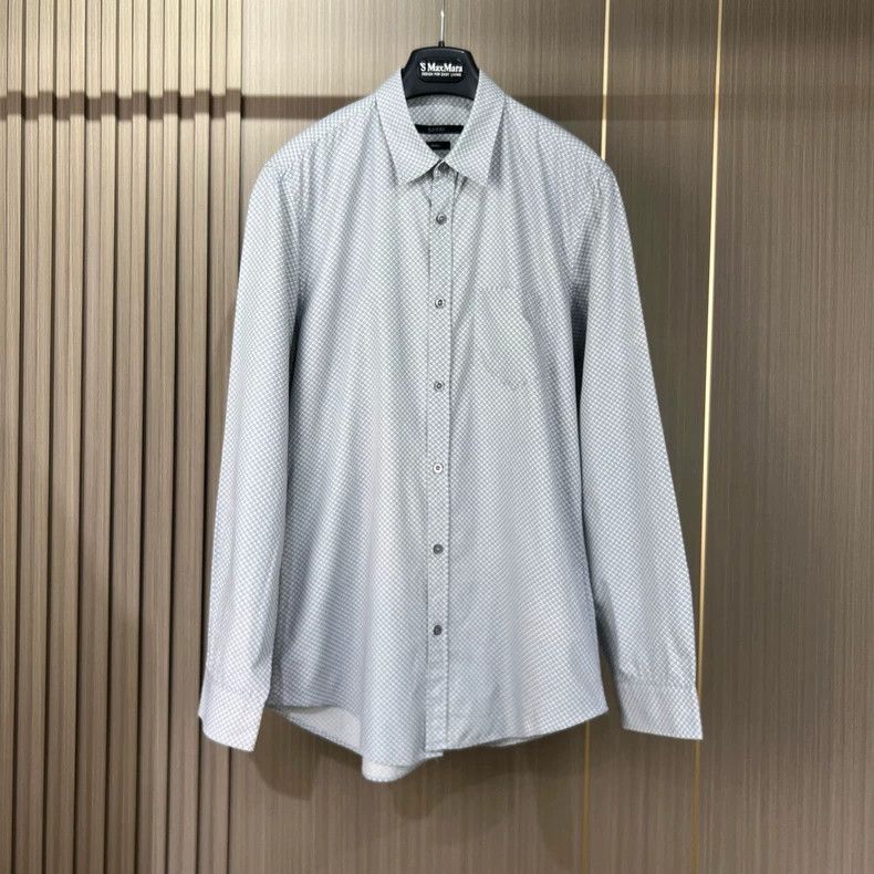 Gucci Gucci Size 41 Double G old flower full-print shirt 2504-Ne Size US XXS / EU 40 - 1 Thumbnail