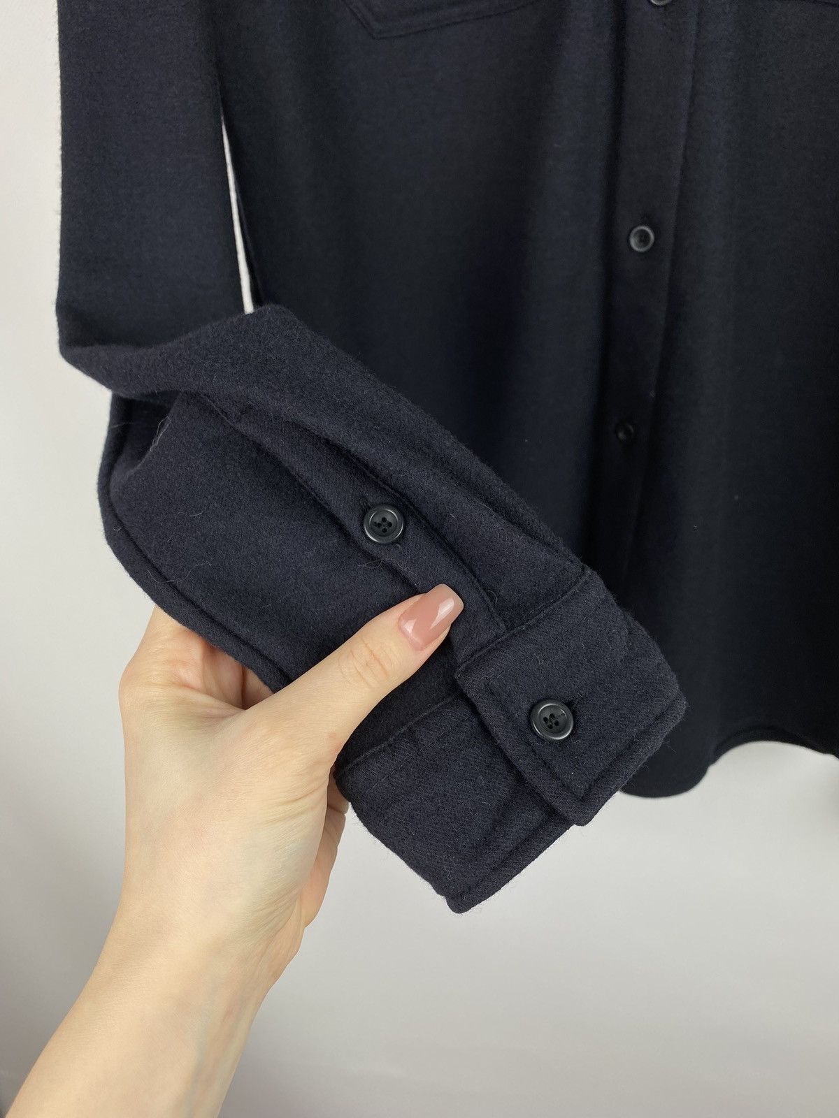 Bottega Veneta Bottega Veneta men’s wool long sleeve shirt overshirt jacket Size US M / EU 48-50 / 2 - 10 Thumbnail