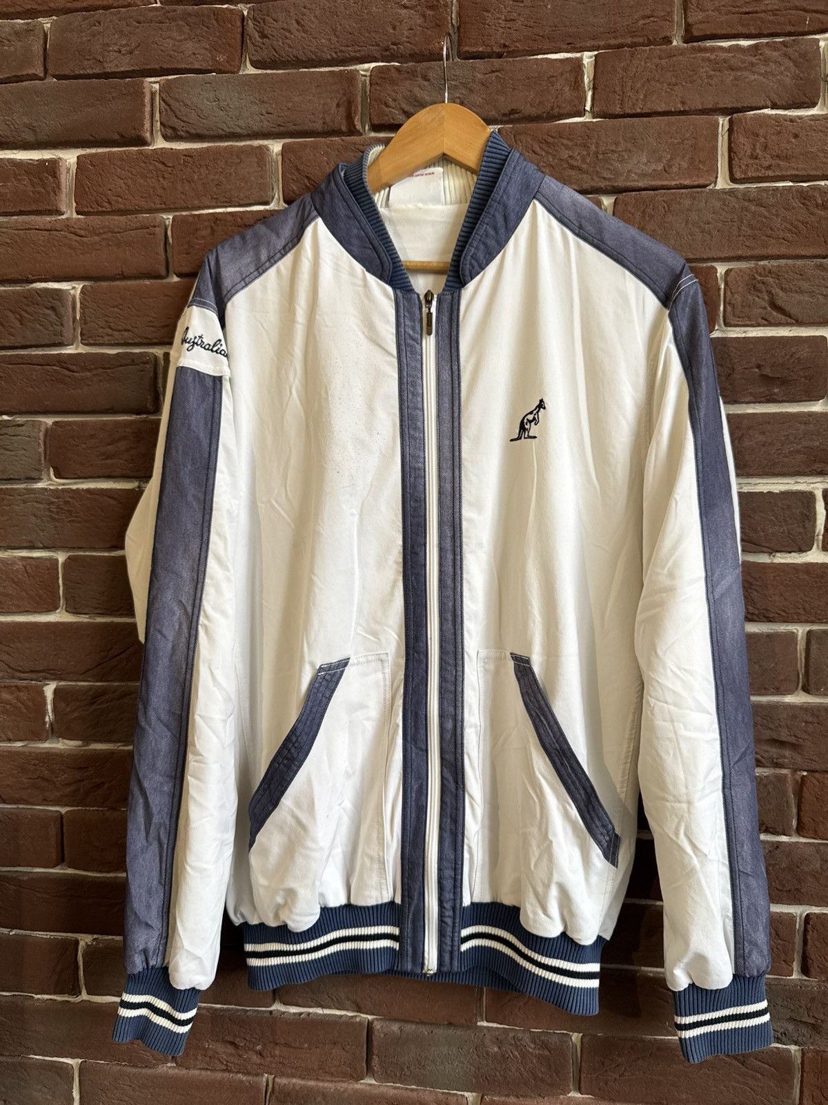 Vintage Vintage Australian Tracksuit Jacket Grail Gabber Wear Size US L / EU 52-54 / 3 - 1 Thumbnail