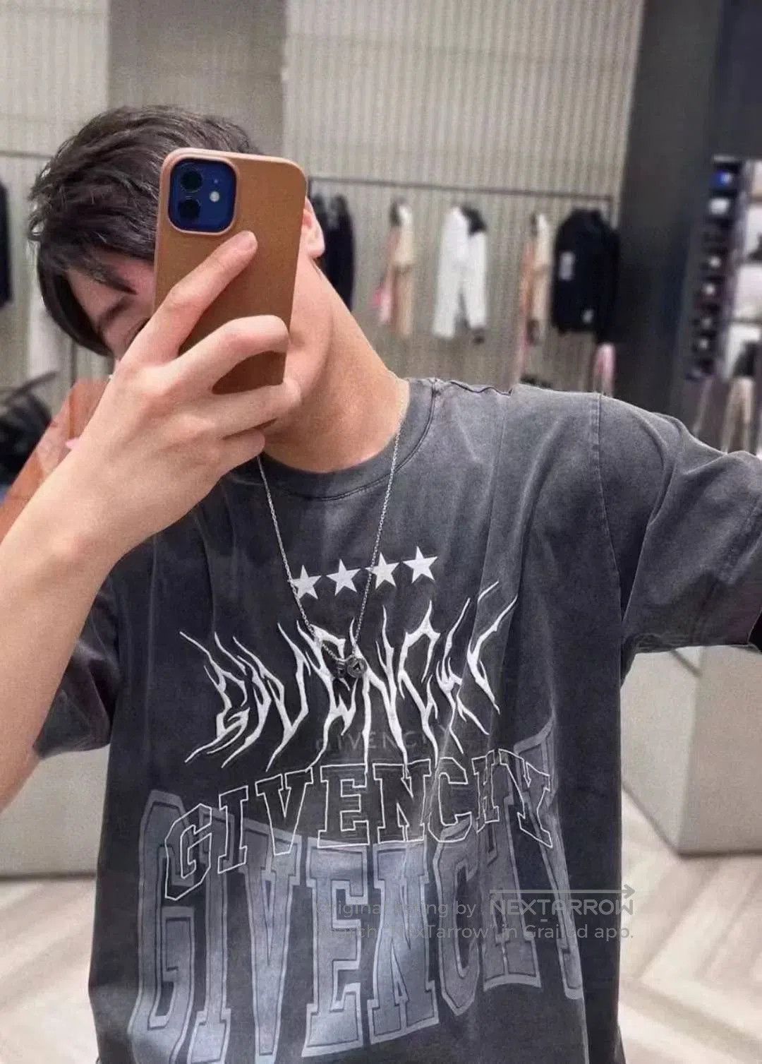 Givenchy Givenchy Washed Vintage Embroidered Short Sleeve. Size US S / EU 44-46 / 1 - 6 Thumbnail