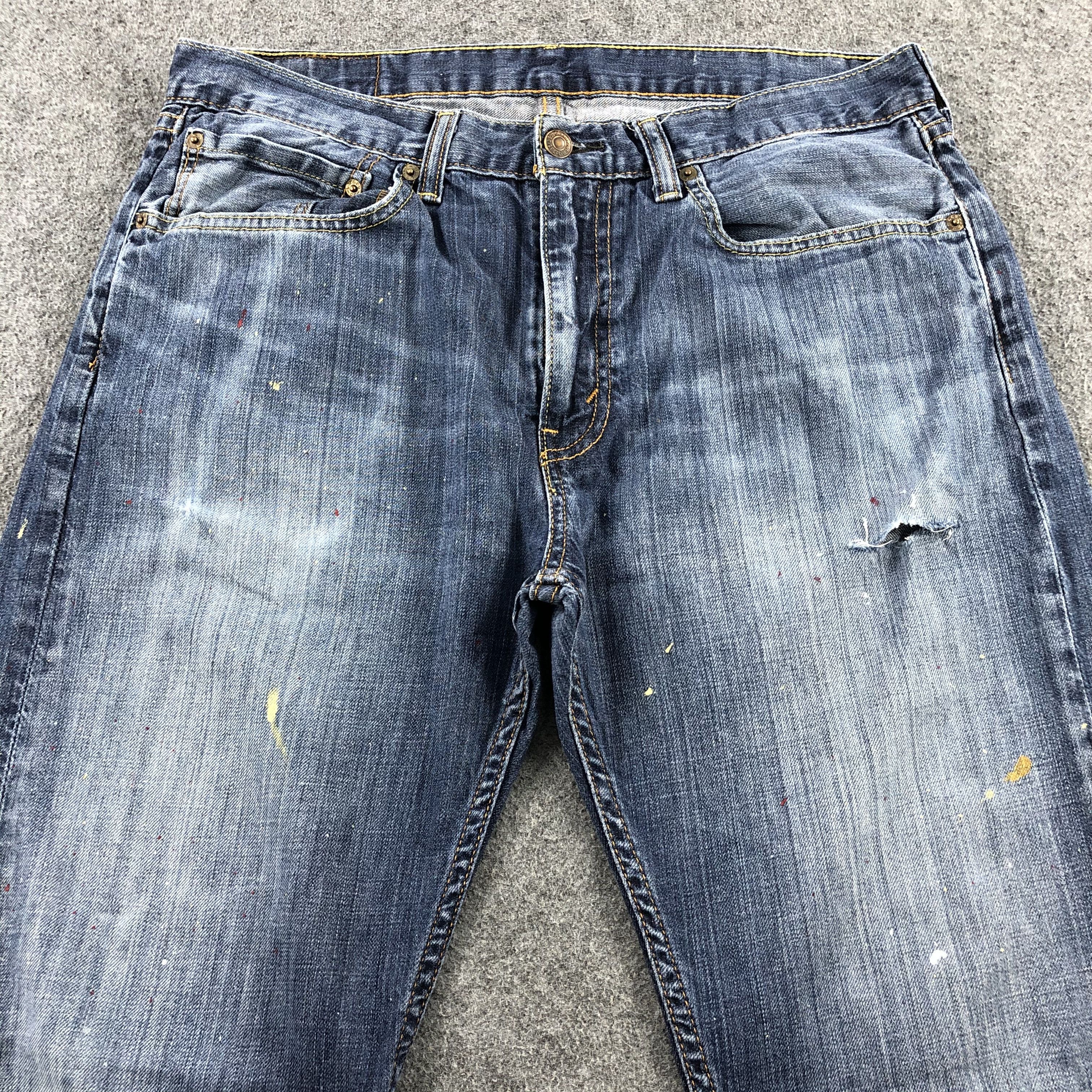 Levi's × Vintage Vintage Blue Wash Levis 505 Jeans-JM1871 Size US 35 - 3 Thumbnail