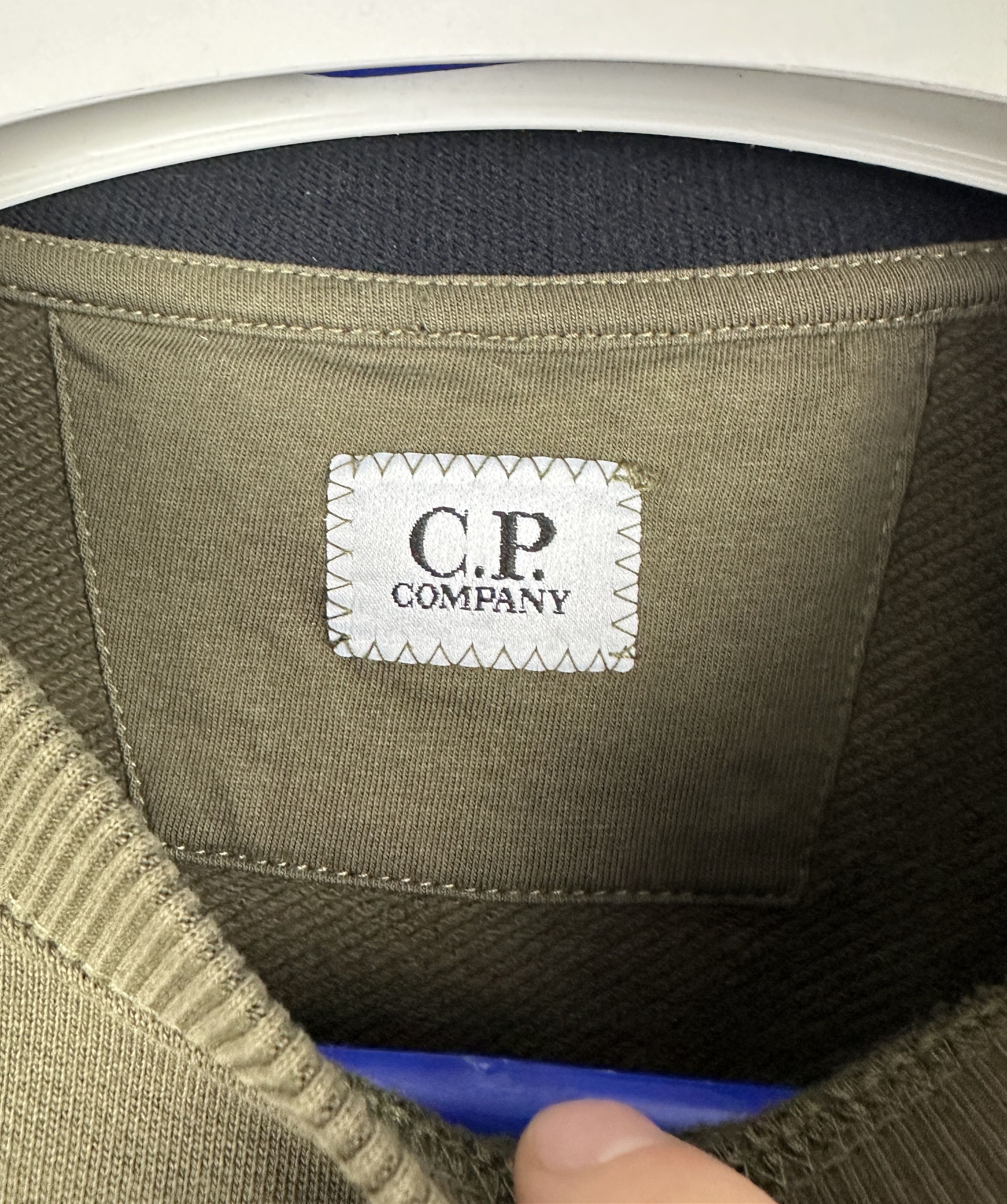 C.P. Company C.P Company men sweatshirt khaki basic Size US S / EU 44-46 / 1 - 7 Thumbnail