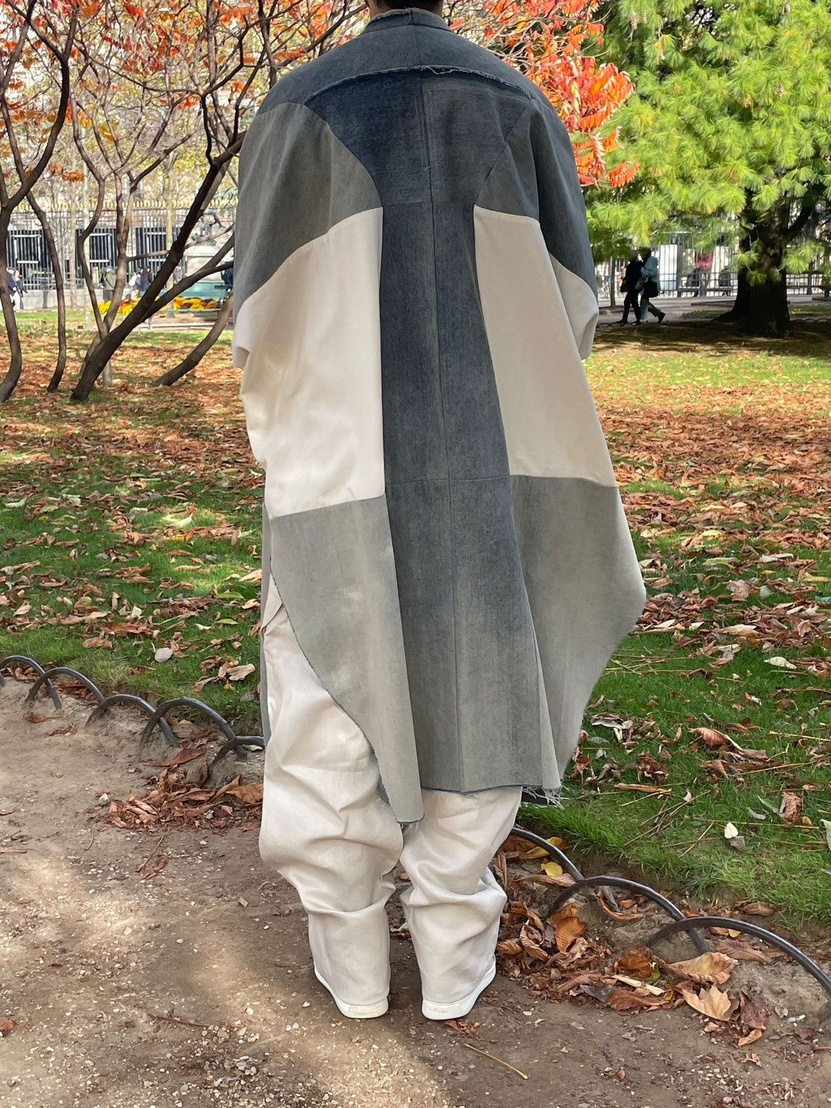 Rick Owens SS22 Fogachine Denim Cloack Size US M / EU 48-50 / 2 - 5 Thumbnail