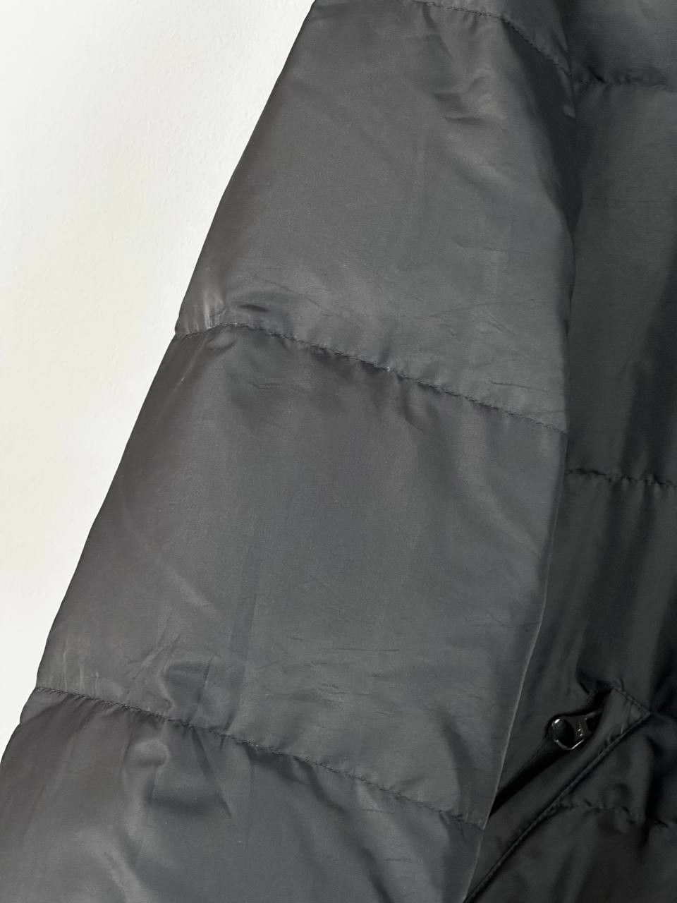 Armani Vintage Armani Jeans Black Nylon Quilted Down Puffer Jacket Size US M / EU 48-50 / 2 - 6 Thumbnail