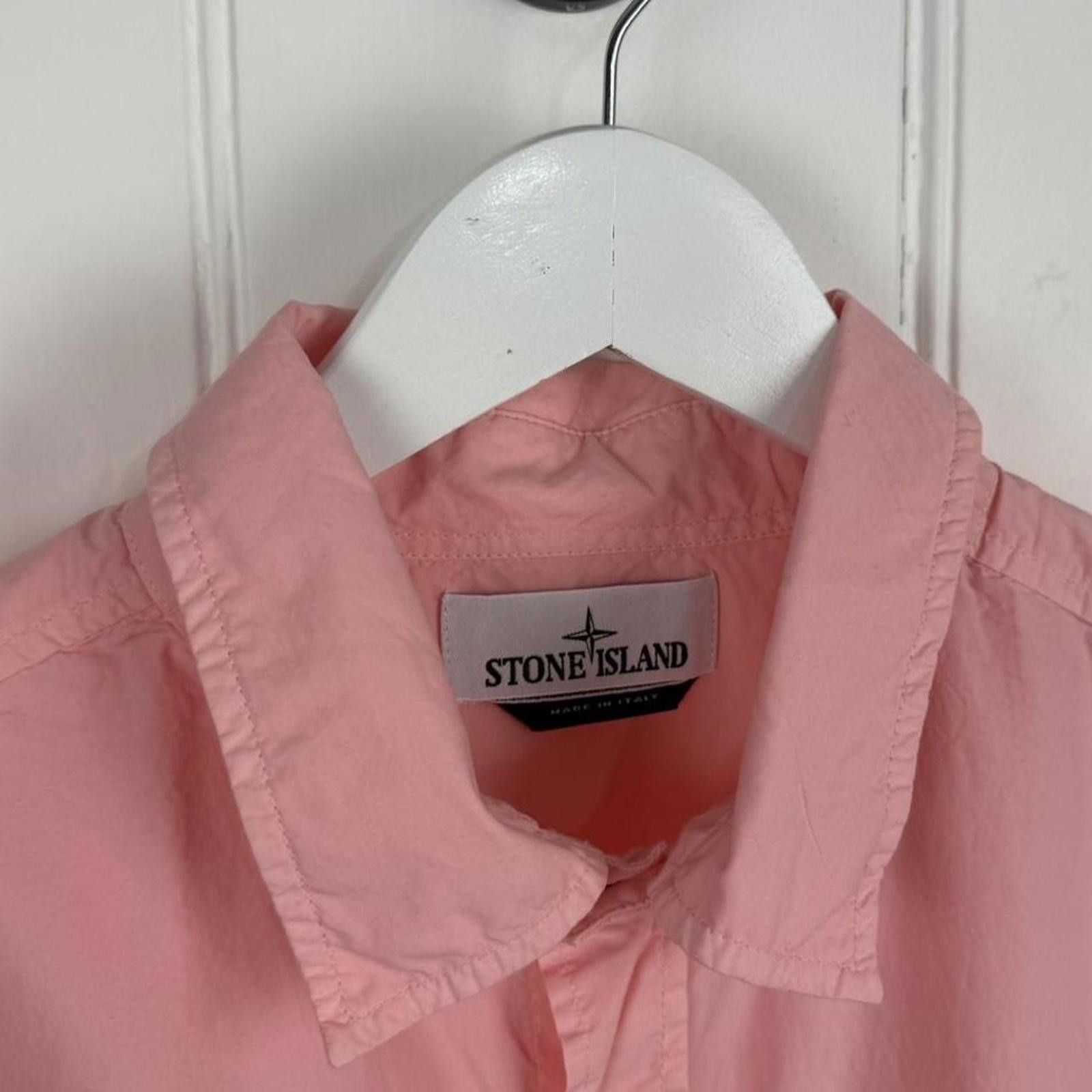 Stone Island Stone Island Logo Shirt Size US XL / EU 56 / 4 - 3 Thumbnail