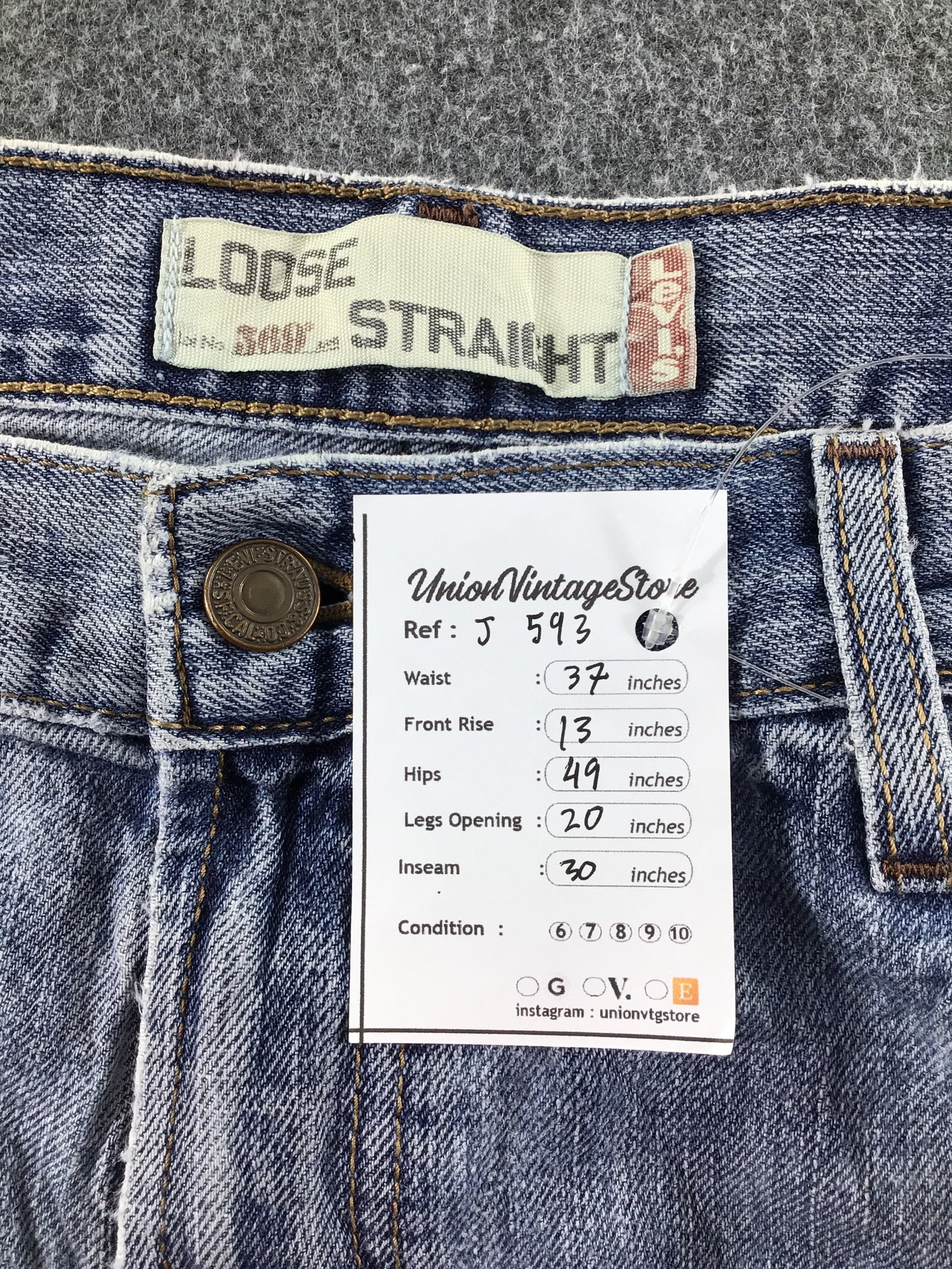 Levi's Vintage Levis 569 Jeans-J593 Size US 38 / EU 54 - 14 Thumbnail