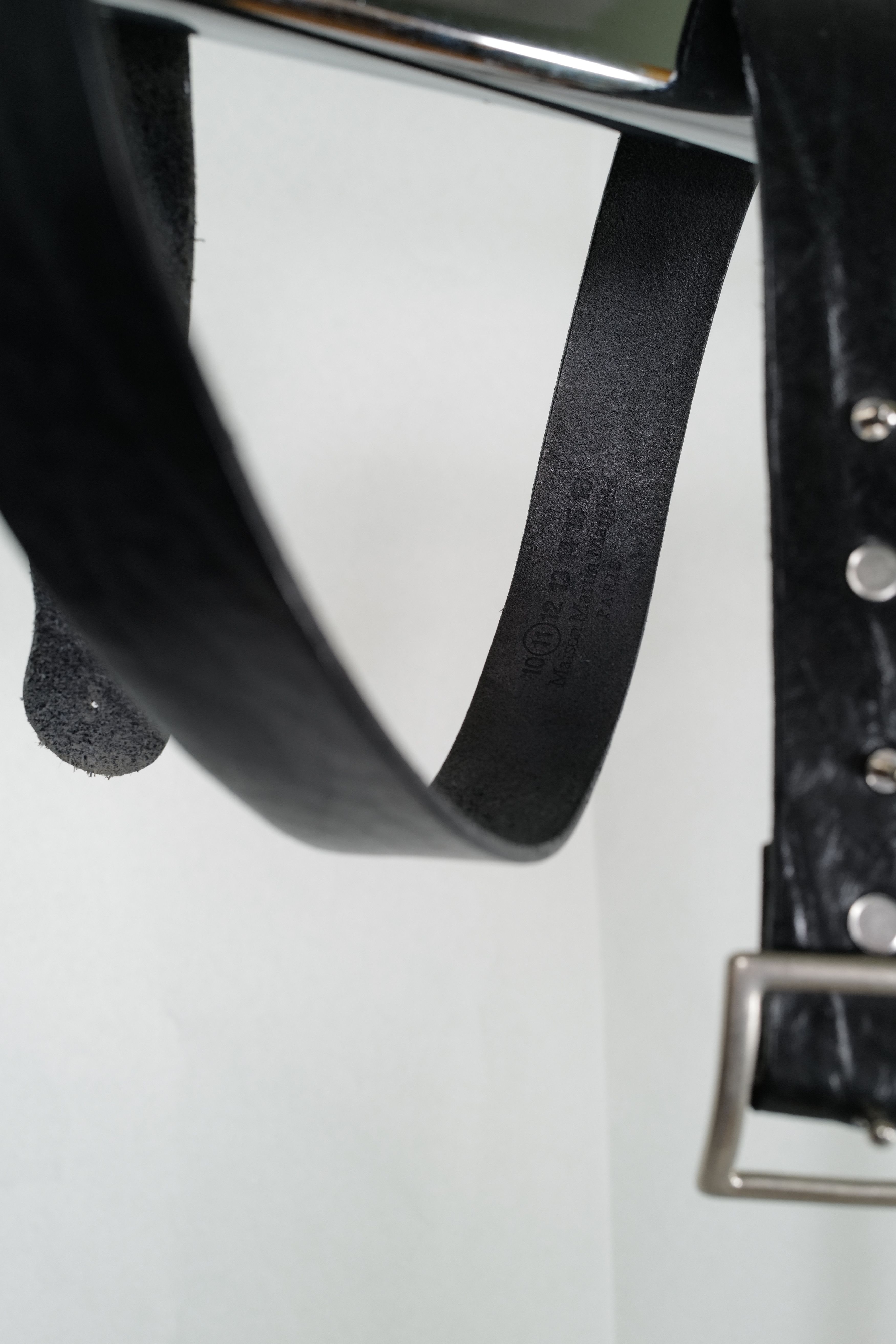 Maison Margiela Martin Margiela "Leather Belt" Size ONE SIZE - 12 Thumbnail