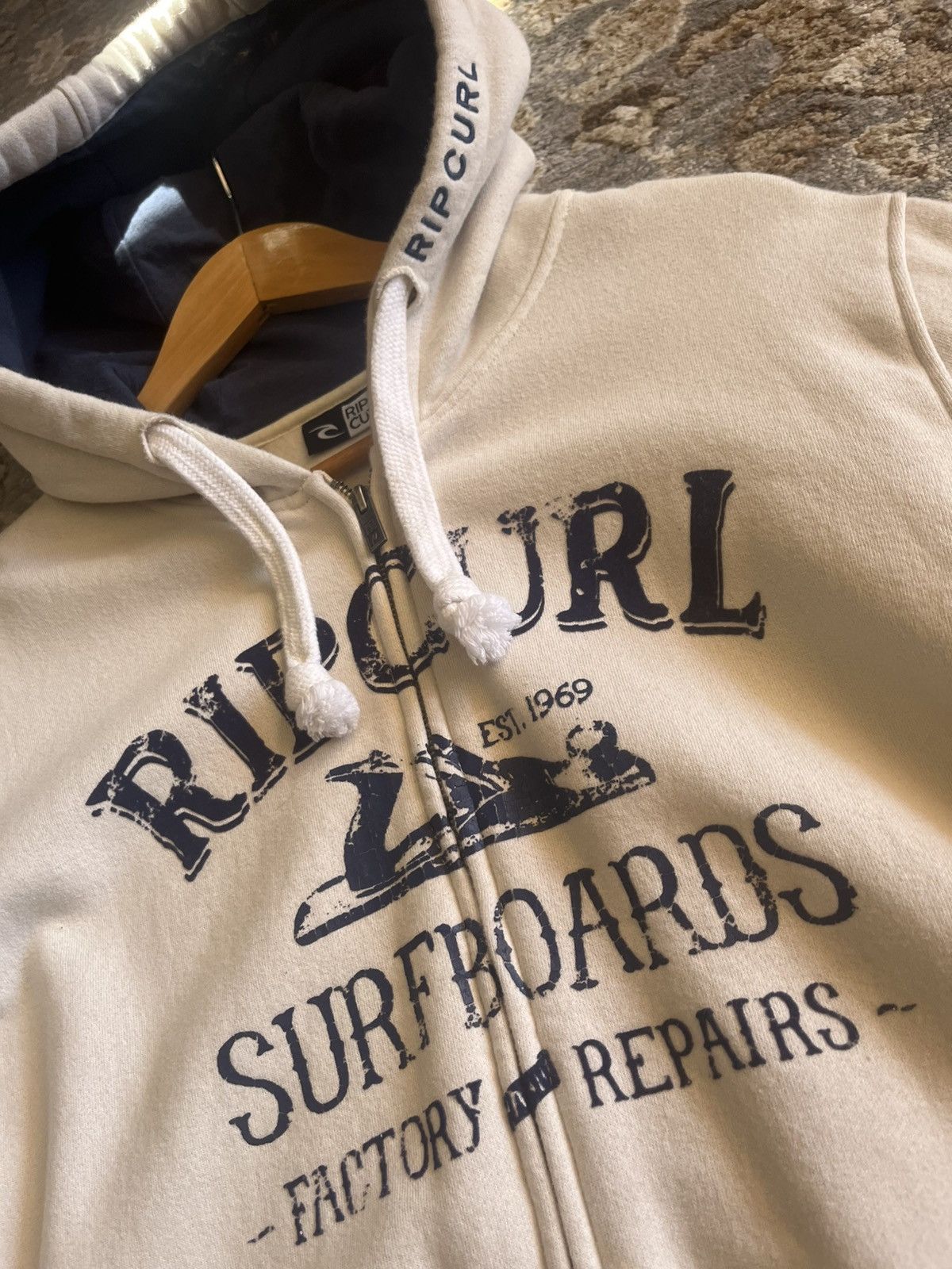 Rip Curl VINTAGE SURF-WEAR RIP-CURL HOODIE S Size US S / EU 44-46 / 1 - 1 Thumbnail