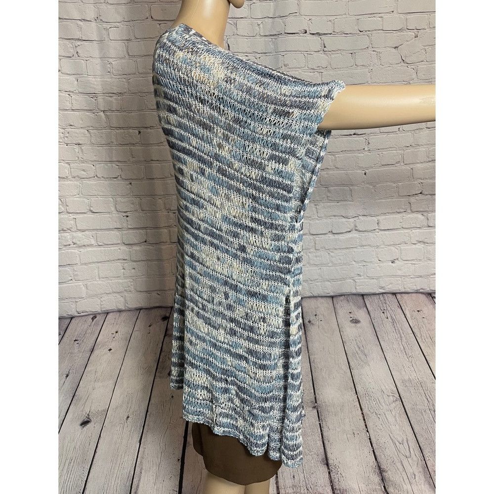 Chicos NWT New $109 Chico's Knit Textured Tegan Poncho Size L/XL Size L / US 10 / IT 46 - 4 Thumbnail