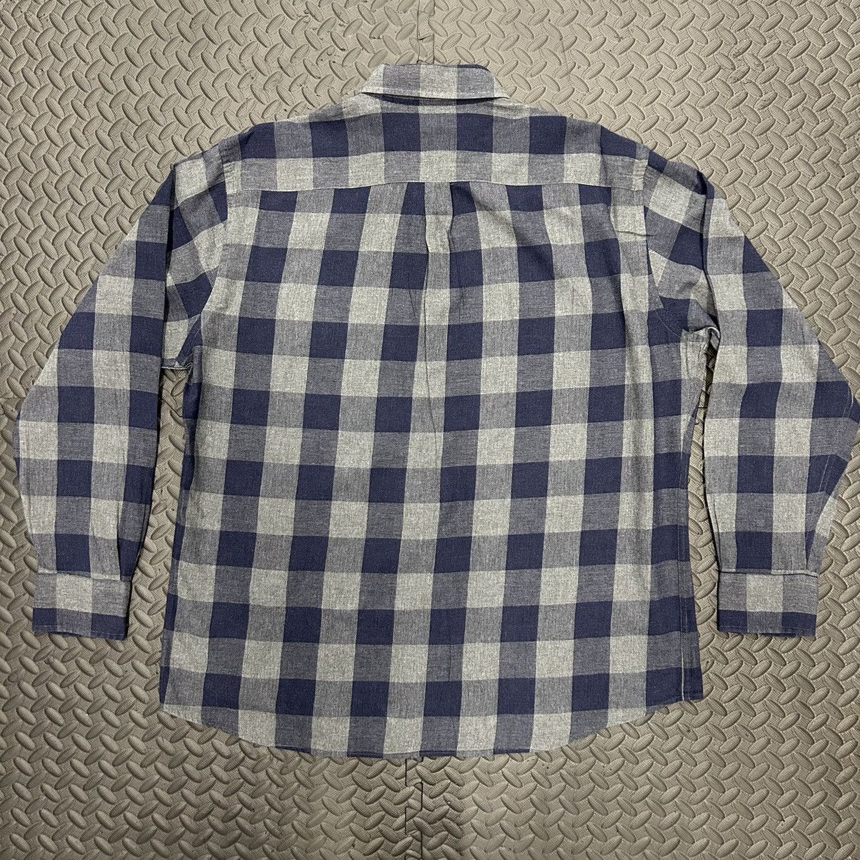 Designer × Peter Millar Peter Millar Shirt Mens Size XL Button Up Plaid Blue L/S Size US XL / EU 56 / 4 - 11 Thumbnail