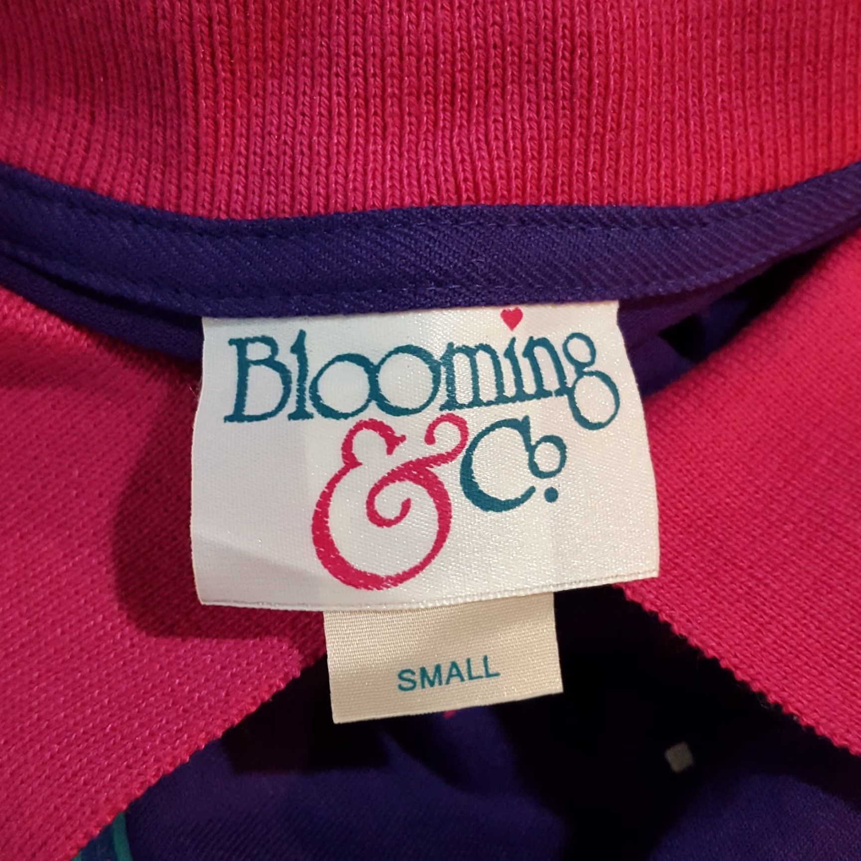 Vintage VINTAGE Blooming & Co 90s Bloodhound Golf Collared T-Shirt Size Small Purple Mens Size US S / EU 44-46 / 1 - 5 Thumbnail