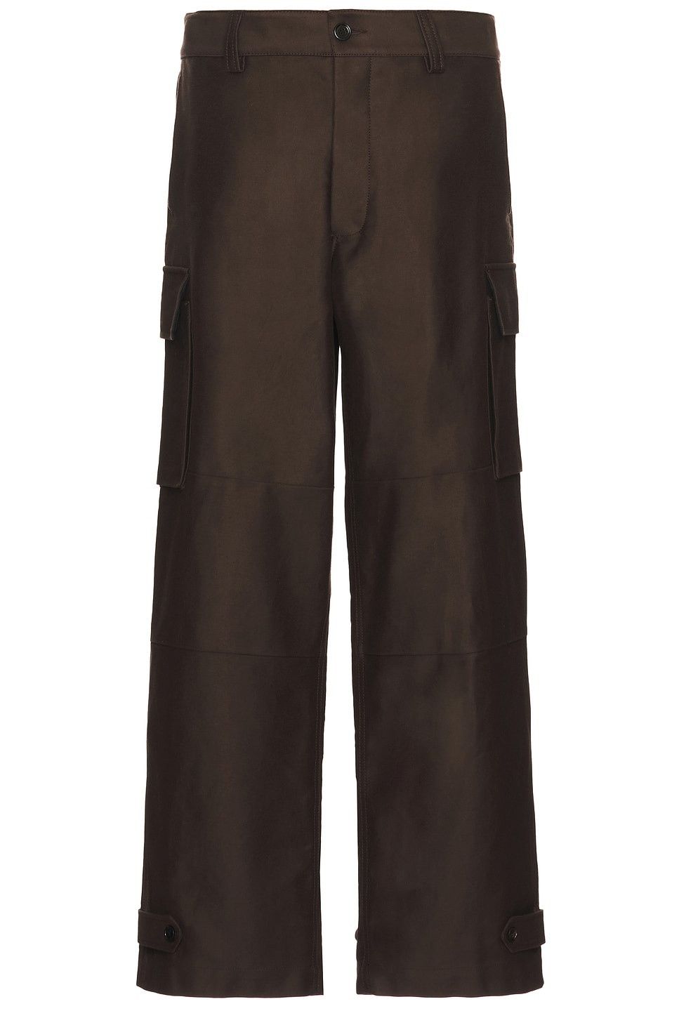 Marni o1w1db11125 Relaxed Fit Cargo Pants in Brown Size US 30 / EU 46 - 1 Thumbnail