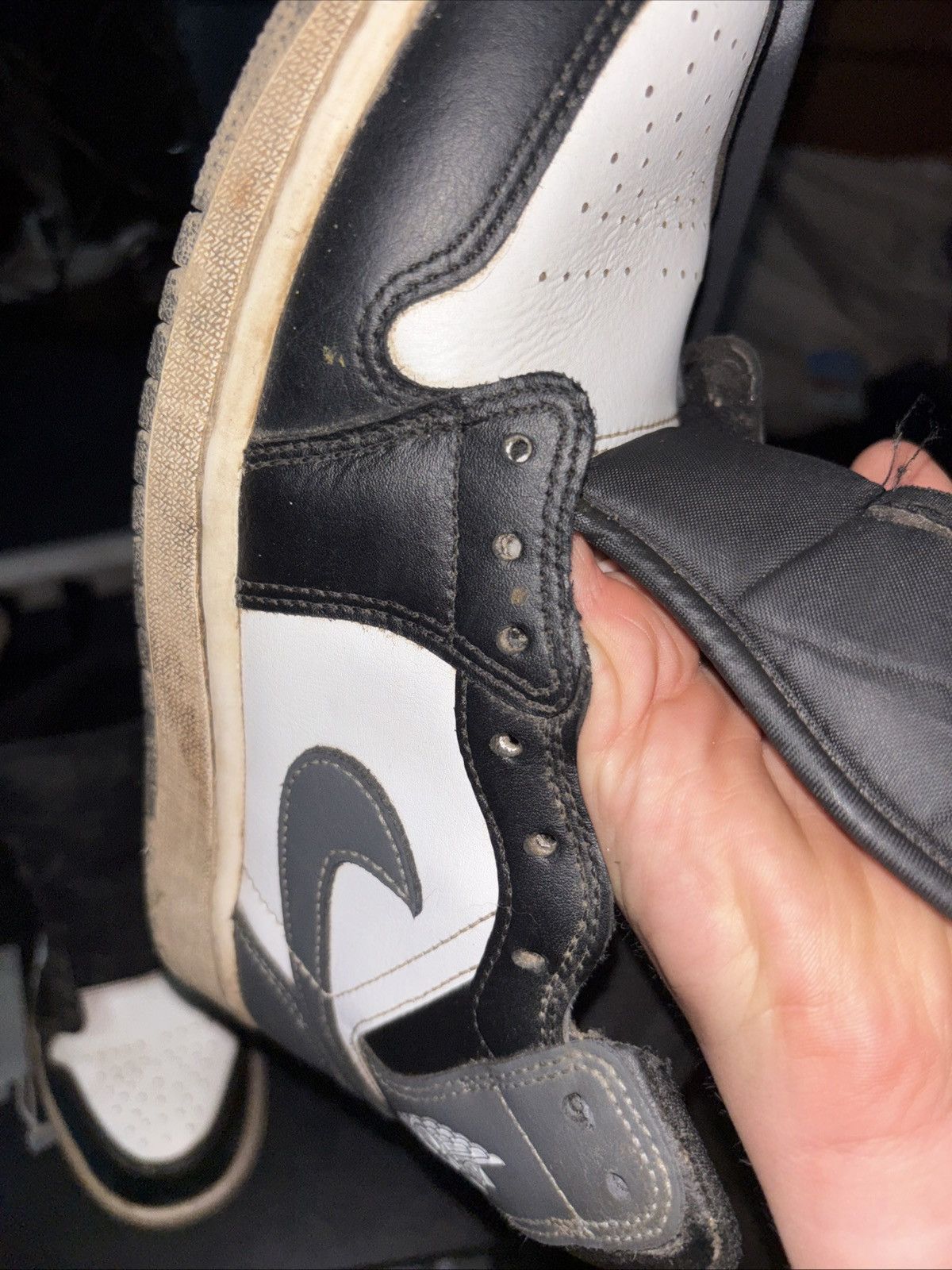 Nike Black and white high top Size US 9 / EU 42 - 5 Thumbnail
