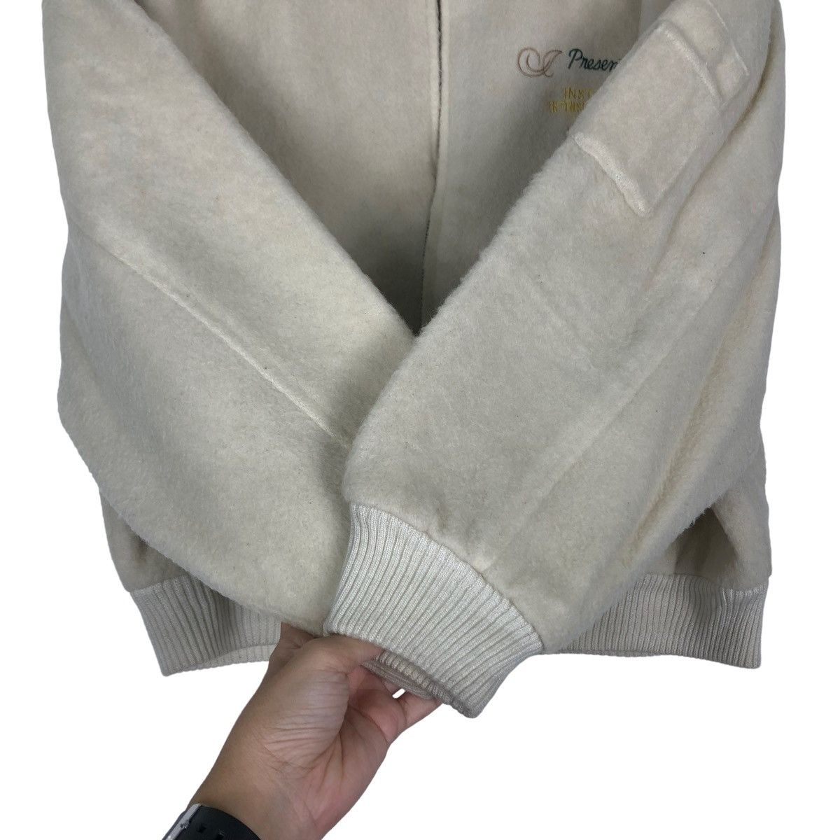 Hysteric Glamour 🔥VTG WOOL BOMBER JACKET JULIEDA JAPAN MADE BIG LOGO Size US S / EU 44-46 / 1 - 14 Thumbnail