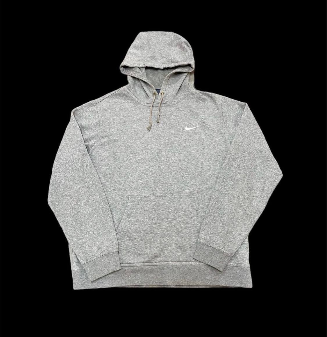 Nike Vintage Nike Hoodie Grey Small Swoosh Logo Size US M / EU 48-50 / 2 - 2 Thumbnail