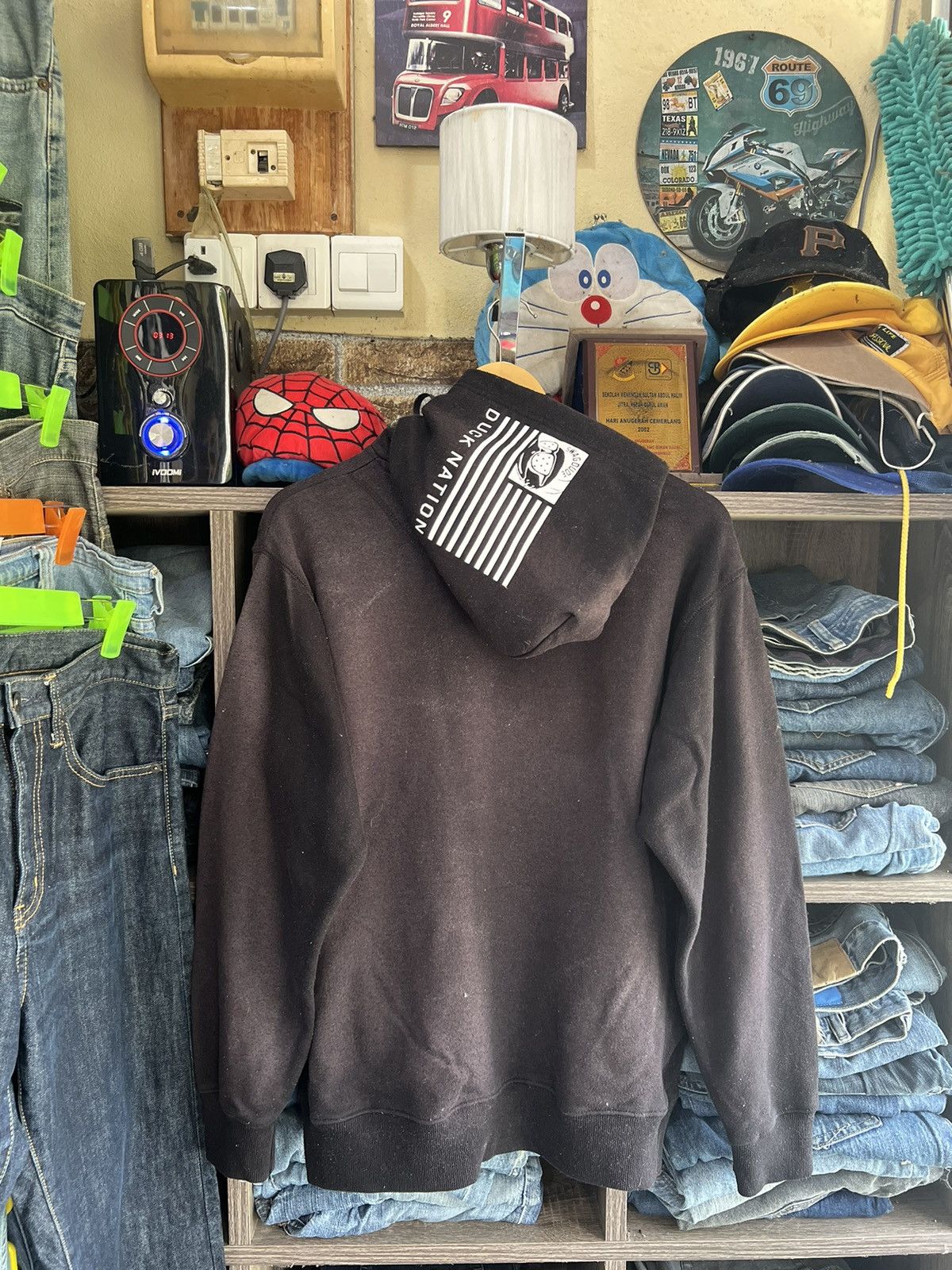 Japanese Brand 🔥B One Soul Swag Dude Duck Nation Hoodie Size US M / EU 48-50 / 2 - 3 Thumbnail