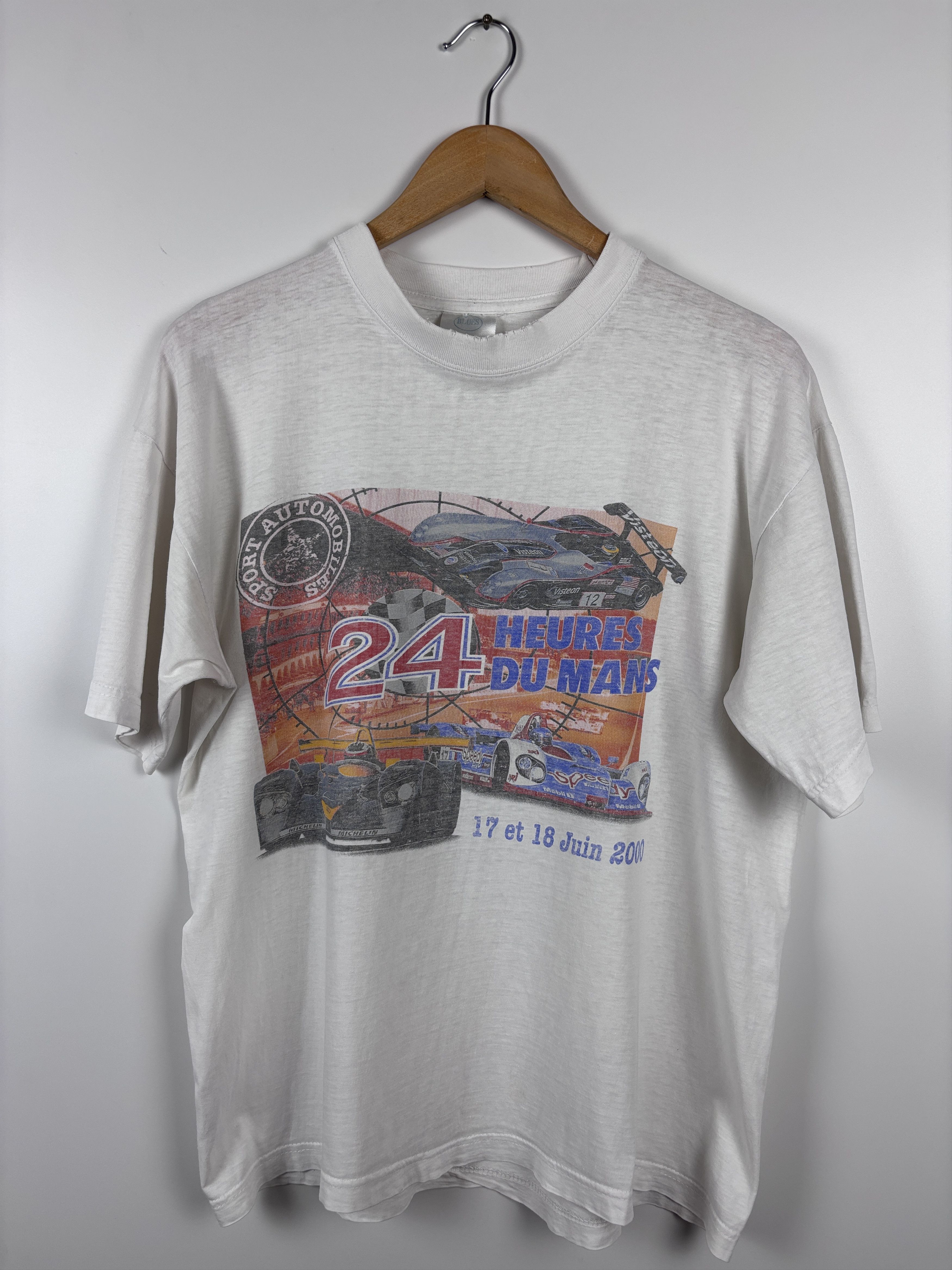 Vintage Vtg 2000s 24 Heures Du Mans Le Mans Racing Car T-Shirt ~ L Size US L / EU 52-54 / 3 - 1 Thumbnail