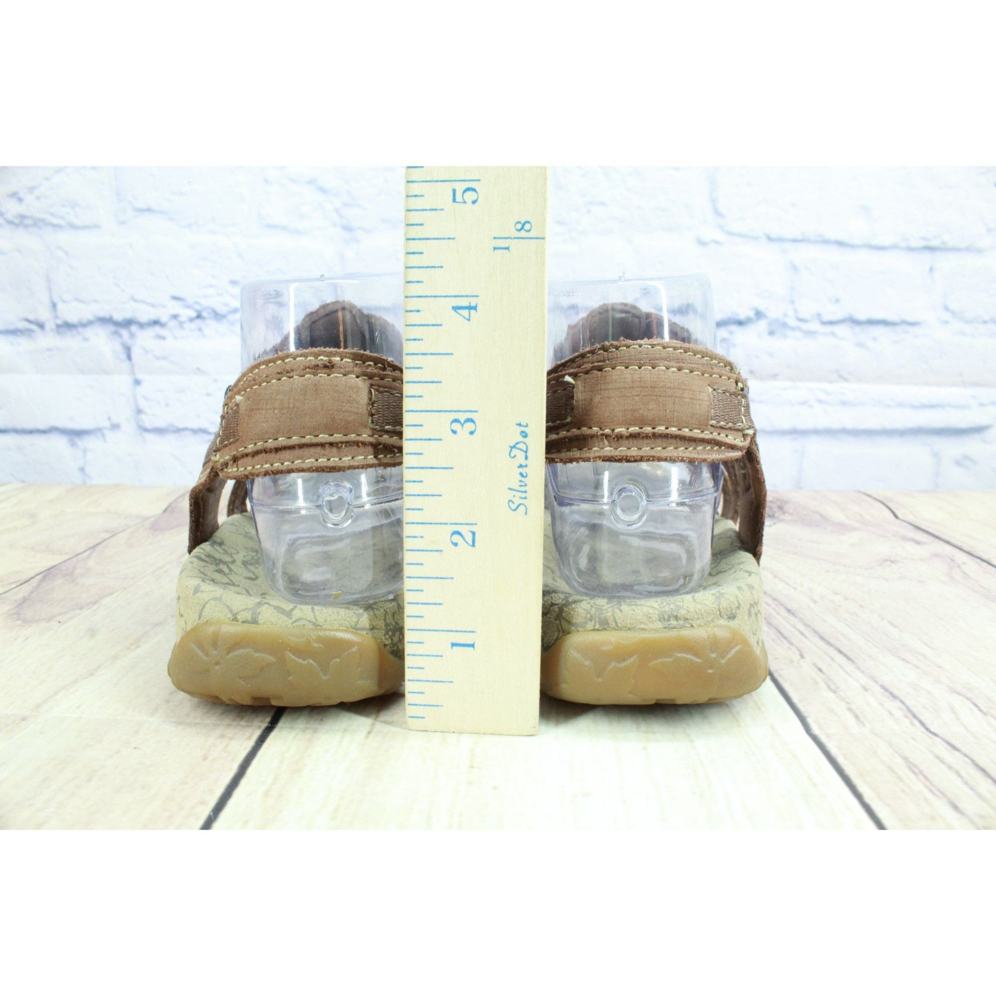 L.L. Bean × Leather LL Bean Leather Slingback Strappy Buckle Casual Sandals Size US 8 / IT 38 - 6 Thumbnail