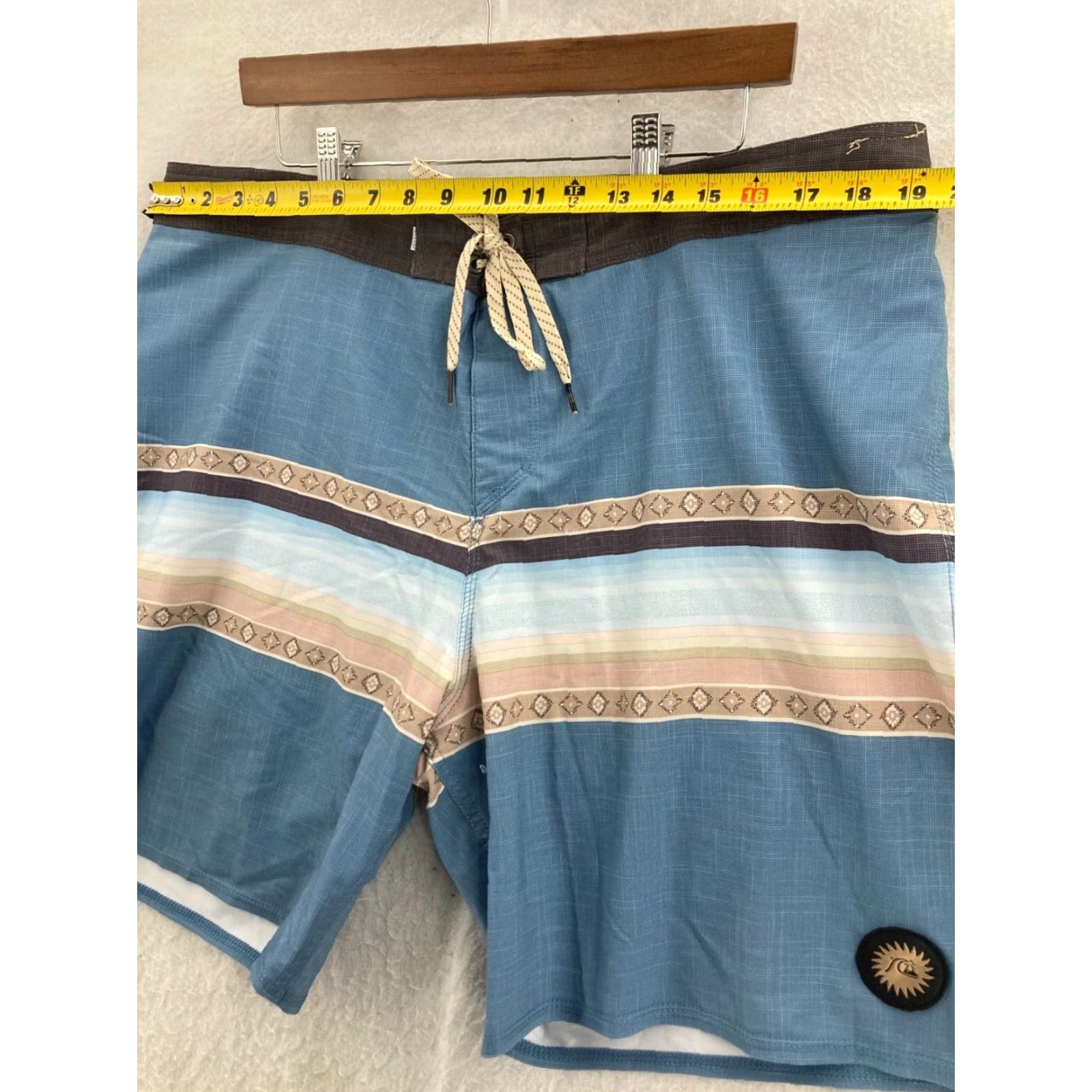 Quiksilver Quiksilver Shorts Mens 38 Highline Striped Board Shorts Swim Suit Surfing Size US 38 / EU 54 - 2 Thumbnail