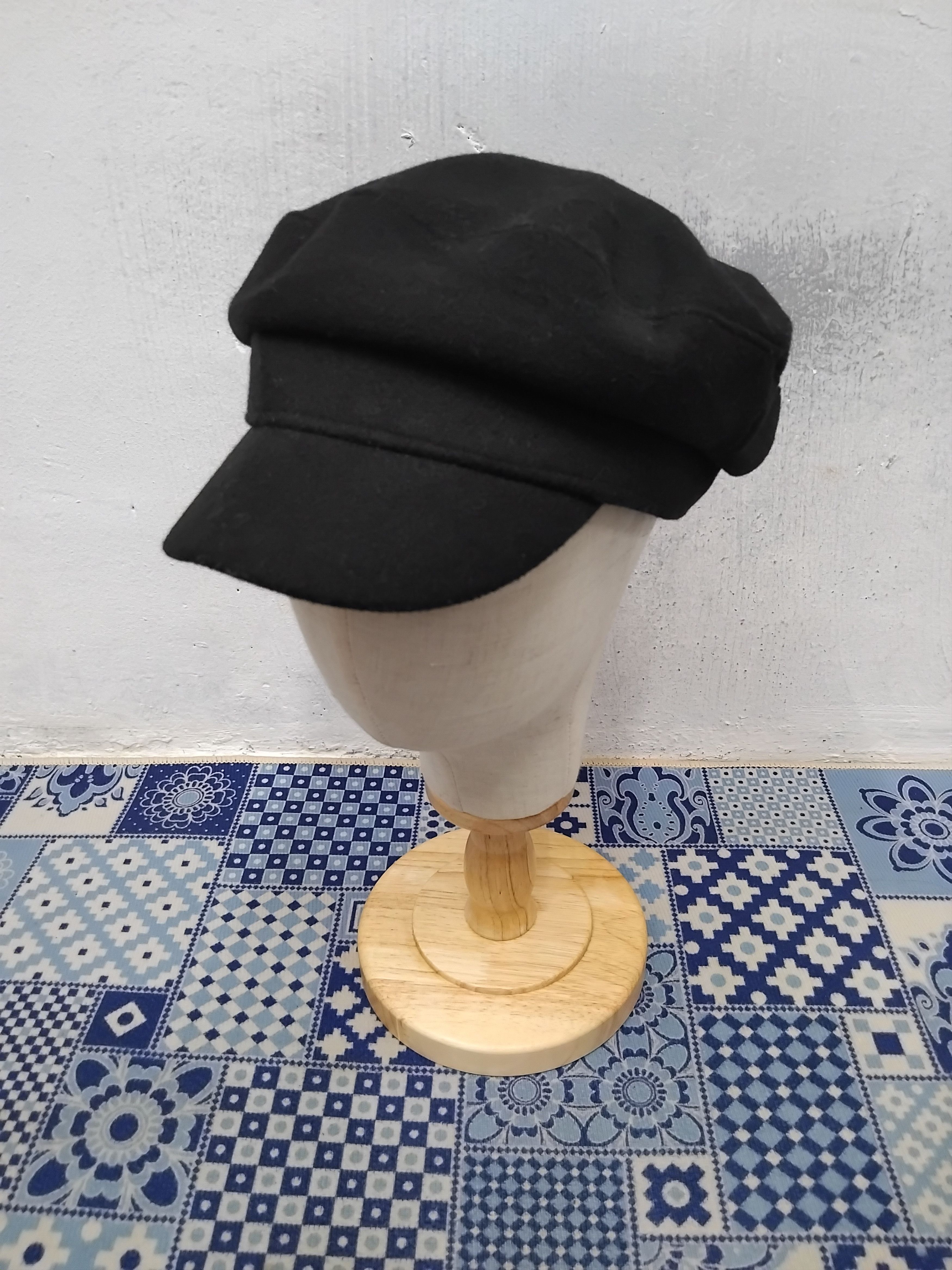 Japanese Brand 💥Zara black streetwear hat Size 38 - 1 Thumbnail