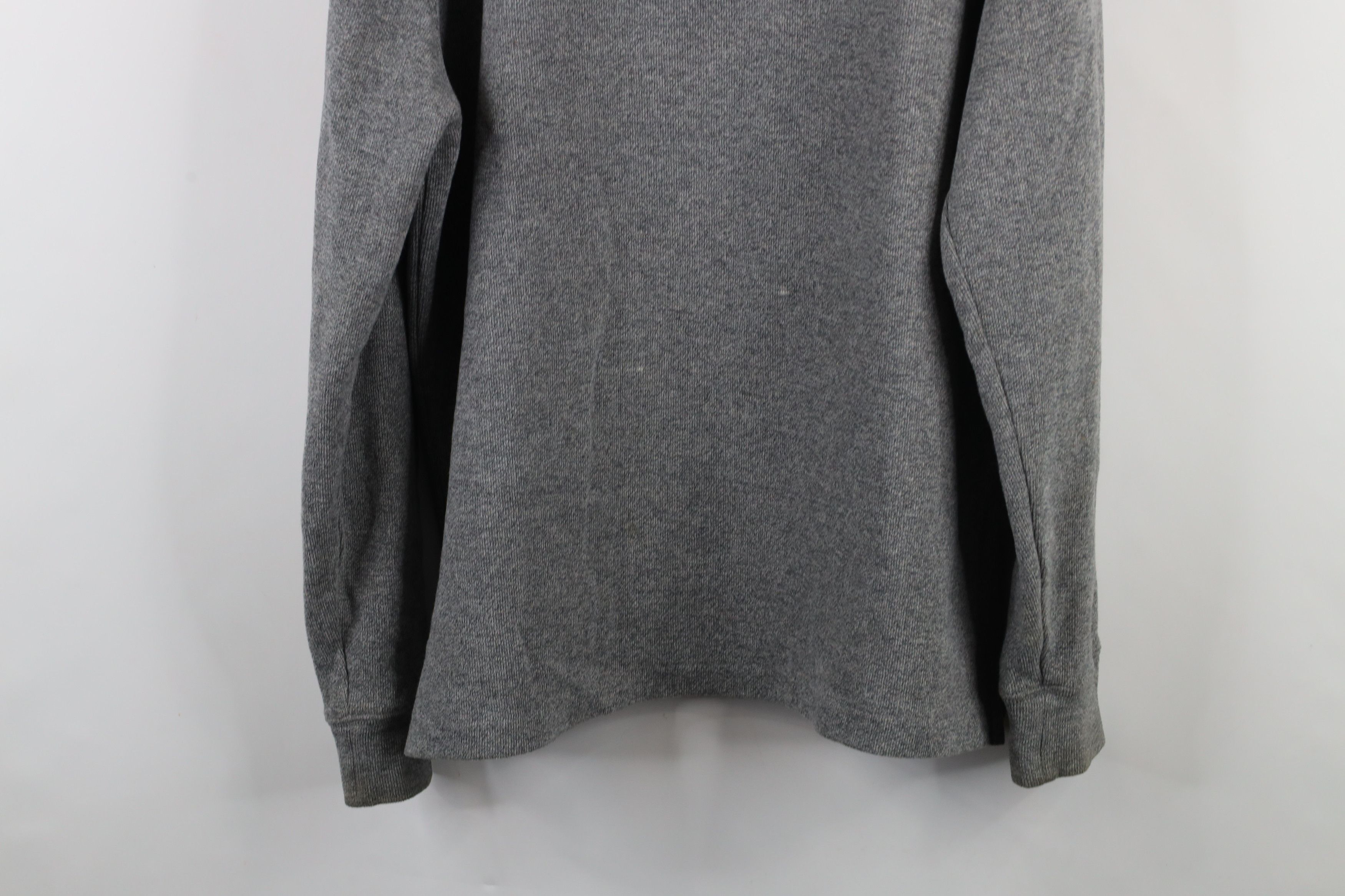 Ralph Lauren × Vintage Vintage Ralph Lauren Knit Half Zip Pullover Sweater Gray Size US L / EU 52-54 / 3 - 11 Thumbnail