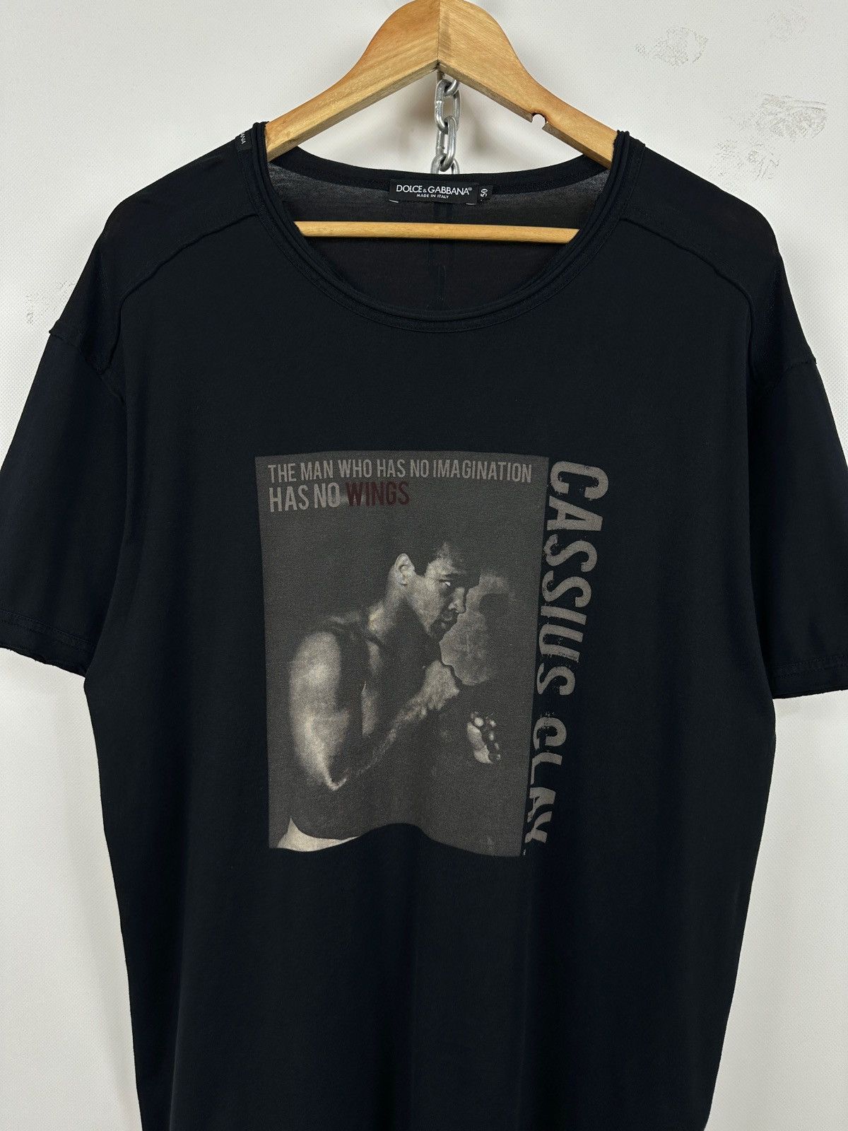 Dolce & Gabbana Dolce & Gabbana Muhammad Ali Cassius Clay T-Shirt Size US L / EU 52-54 / 3 - 2 Thumbnail