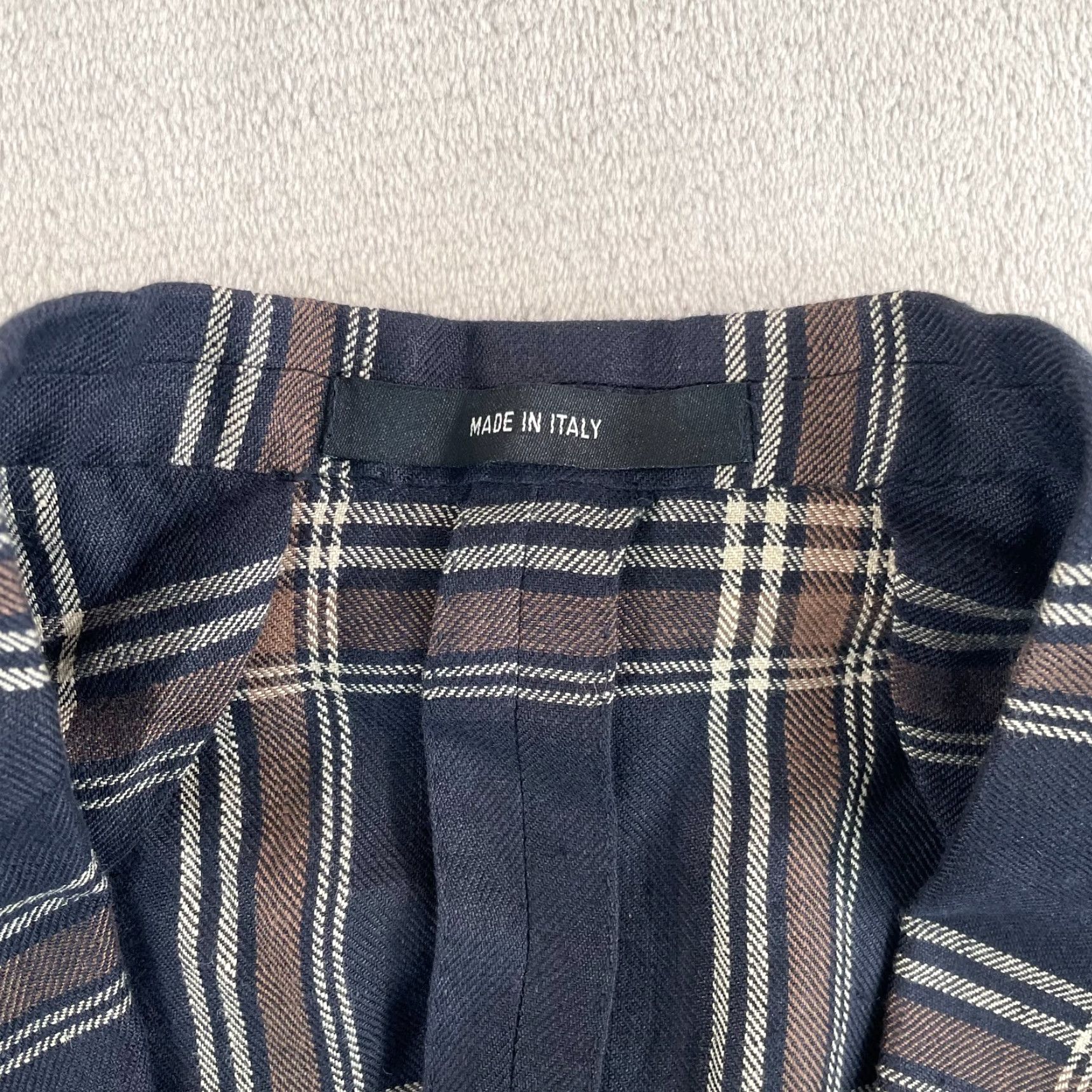Todd Snyder Todd Snyder Sport Coat 40R Black Brown Checks 100% Linen Unstructured Italy NWOT Men Regular Jacket Size US XXS / EU 40 - 2 Thumbnail