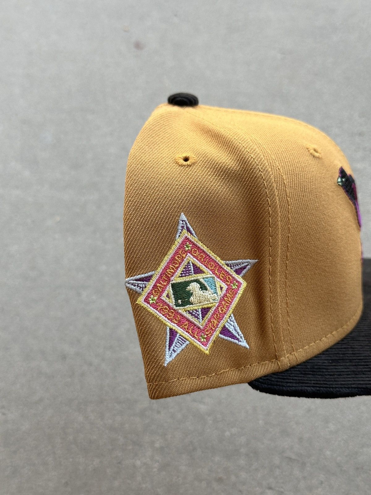 MLB × MyFitteds × New Era Baltimore Orioles Scouts Pack Two Tone Fitted Hat 7 1/4 Size ONE SIZE - 2 Thumbnail
