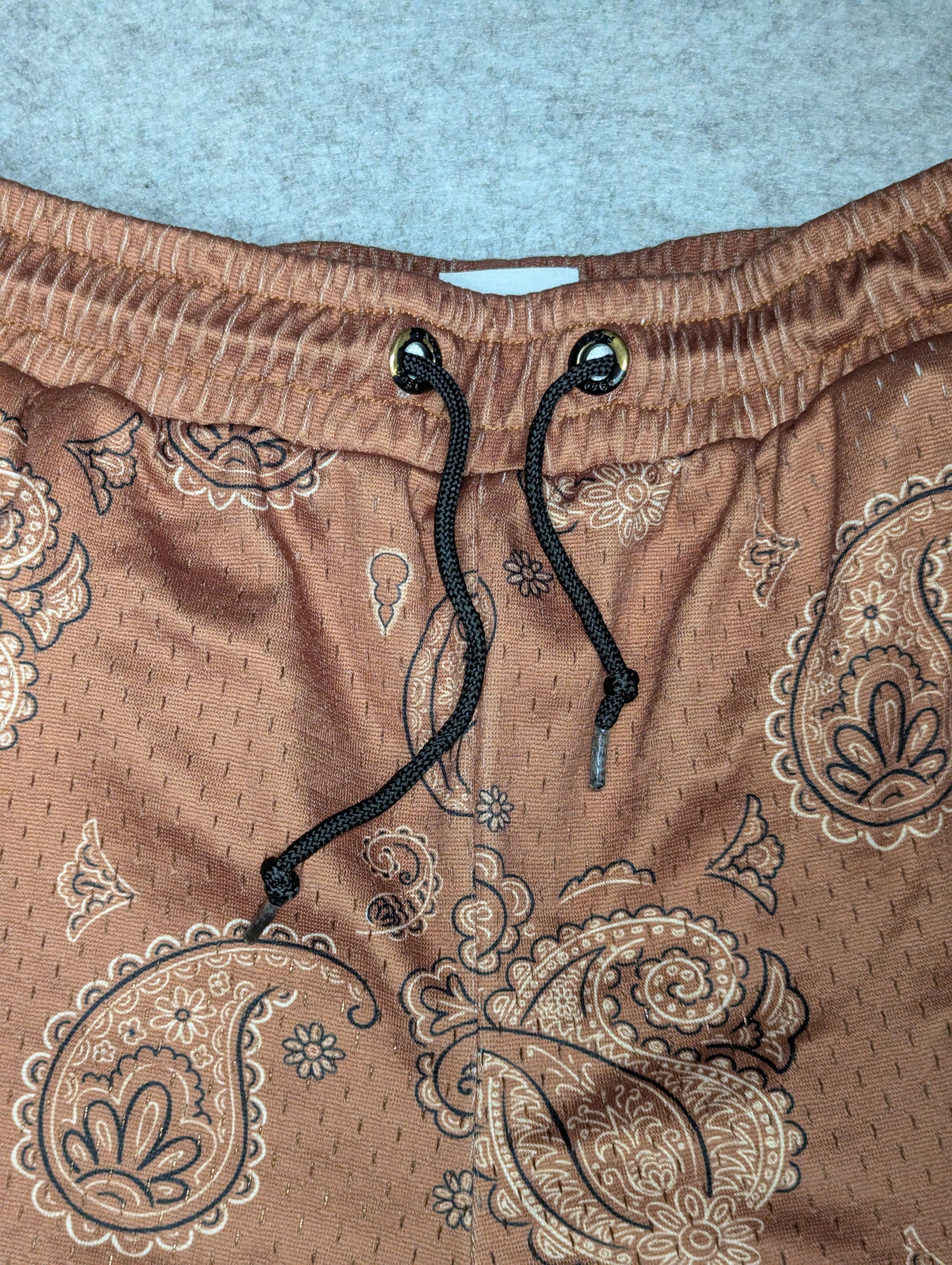 Vintage Earls Collection William Paisley Short - Coffee Brown Size US 34 / EU 50 - 7 Thumbnail