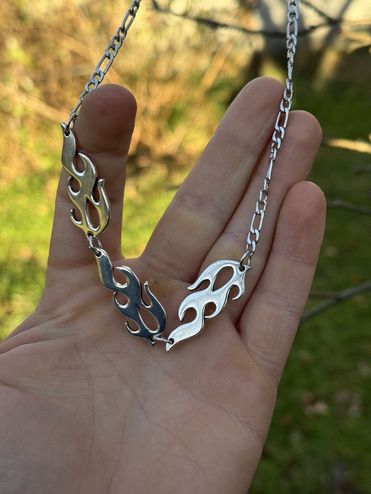 Japanese Brand × Vintage Y2K Flames Neckles Size ONE SIZE - 5 Thumbnail