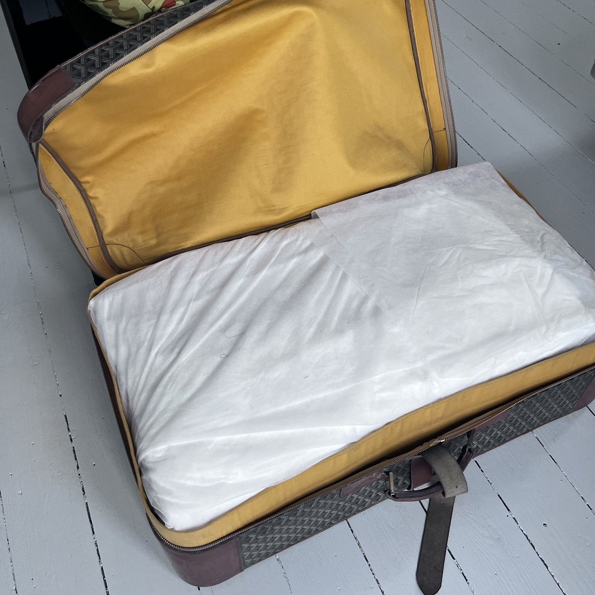 Goyard Goyard Goyardine Monogram Mid 1900s Soft Suitcase Size ONE SIZE - 11 Thumbnail