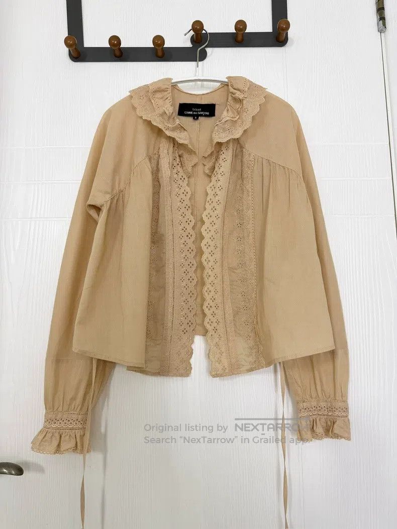 Comme des Garcons Comme des Garcons Lace Edge Top Size S / US 4 / IT 40 - 1 Thumbnail